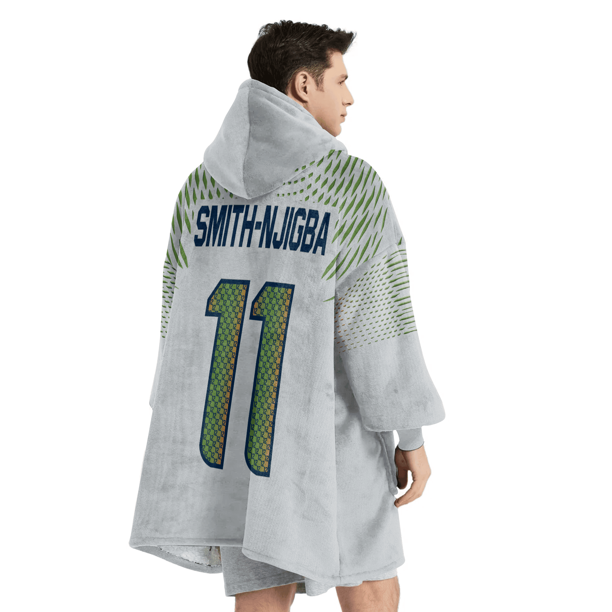 S.N 11 Seattle Football Unisex Blanket Hoodie