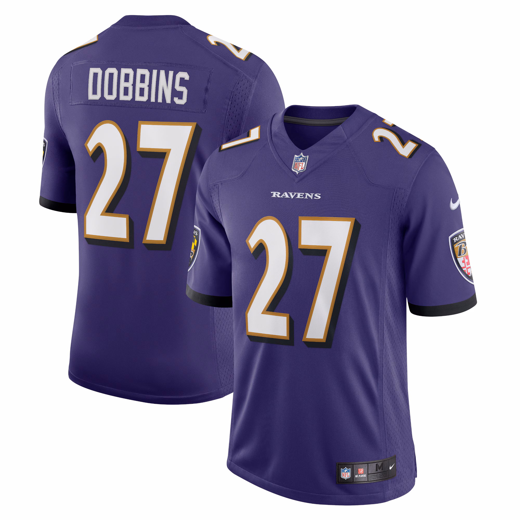 J.K. Dobbins Baltimore Ravens Vapor Limited Jersey - Black