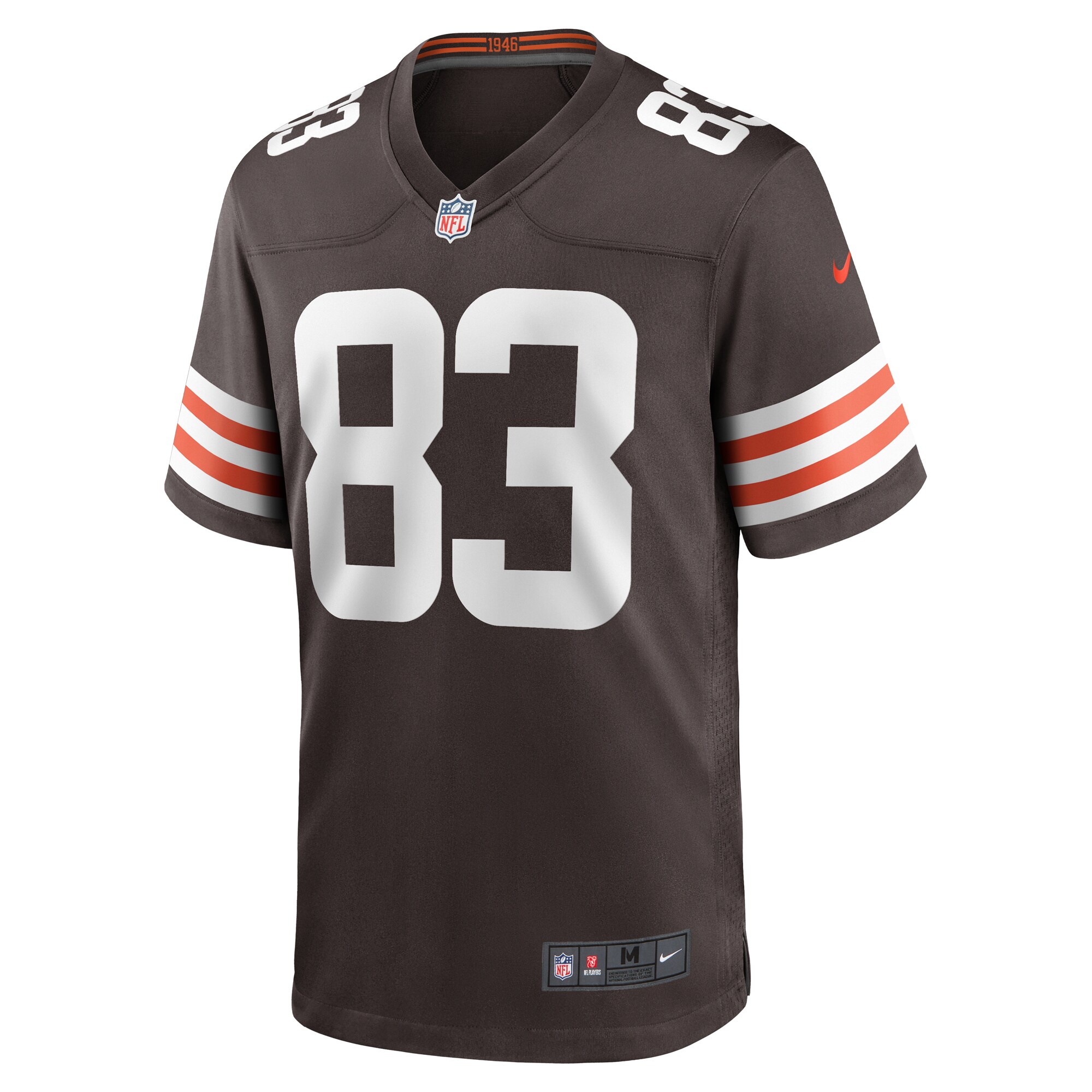 Zaire Mitchell-Paden Cleveland Browns Team Game Jersey -  Brown
