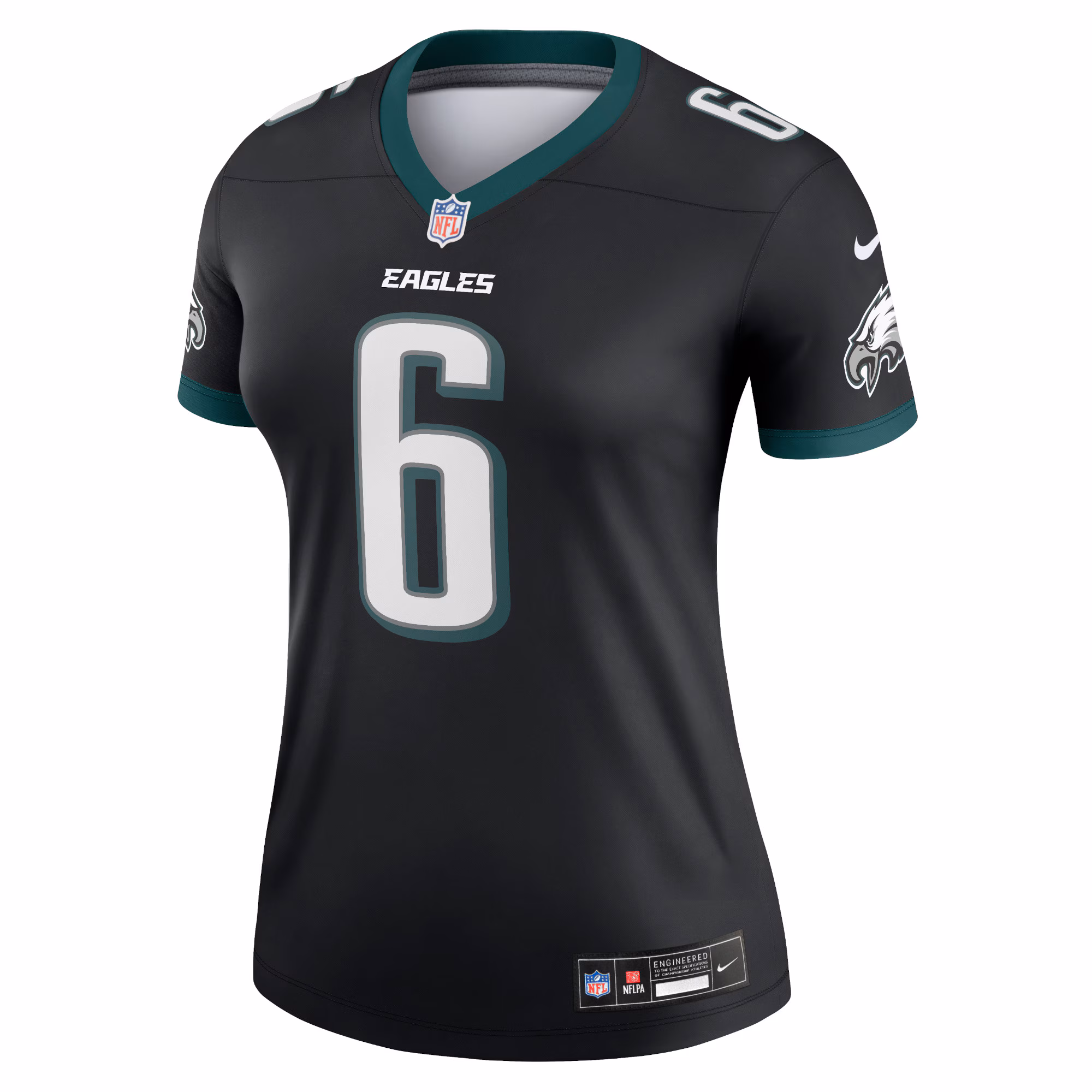 DeVonta Smith Philadelphia Eagles Women's Legend Jersey - Black
