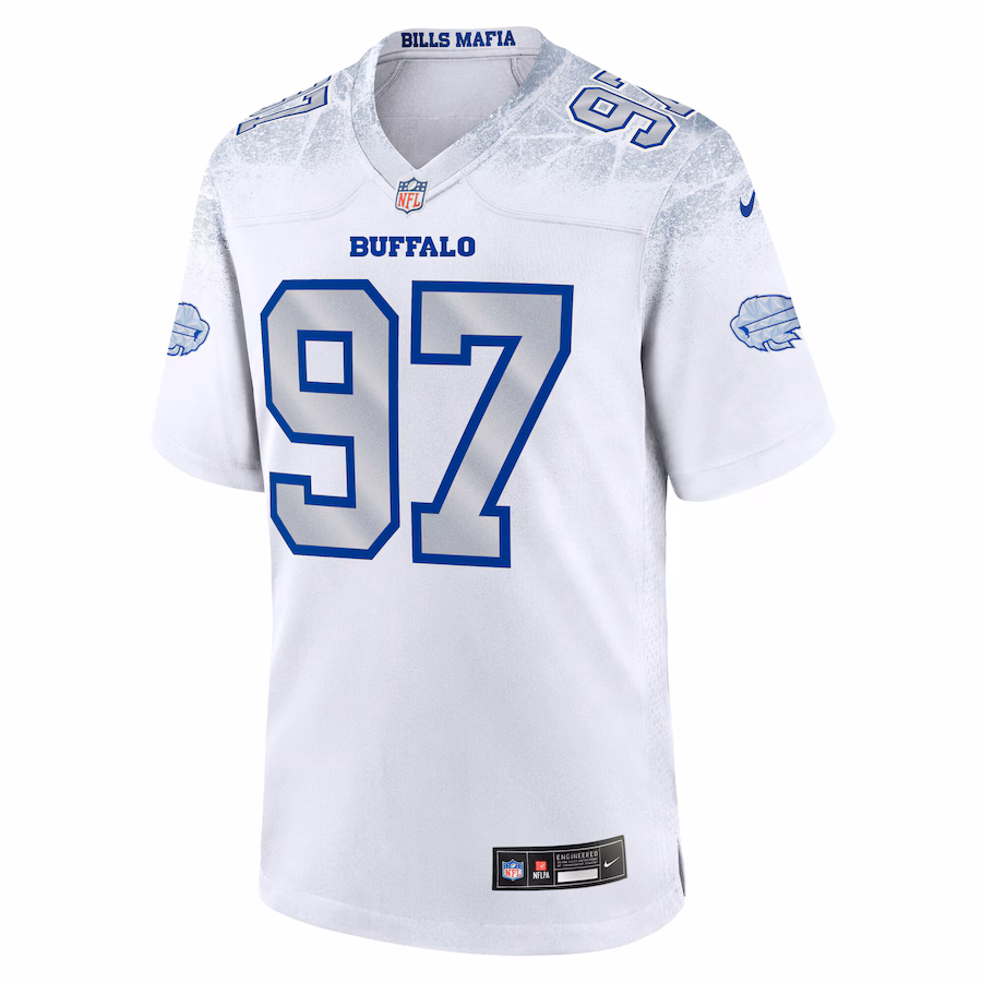 Joey Bosa #97 Buffalo Bills 2025 Rivalries Collection Game Jersey - White
