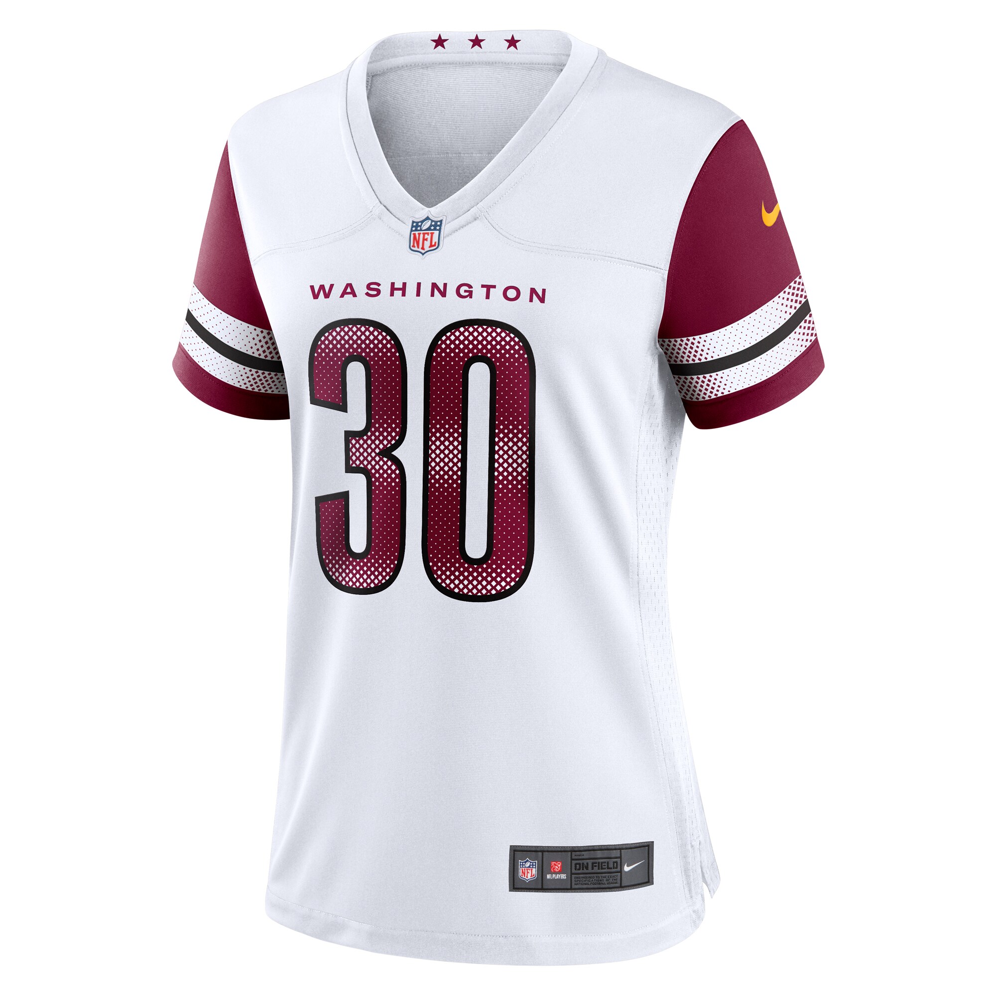Austin Ekeler Washington Commanders Women's Game Jersey -  White