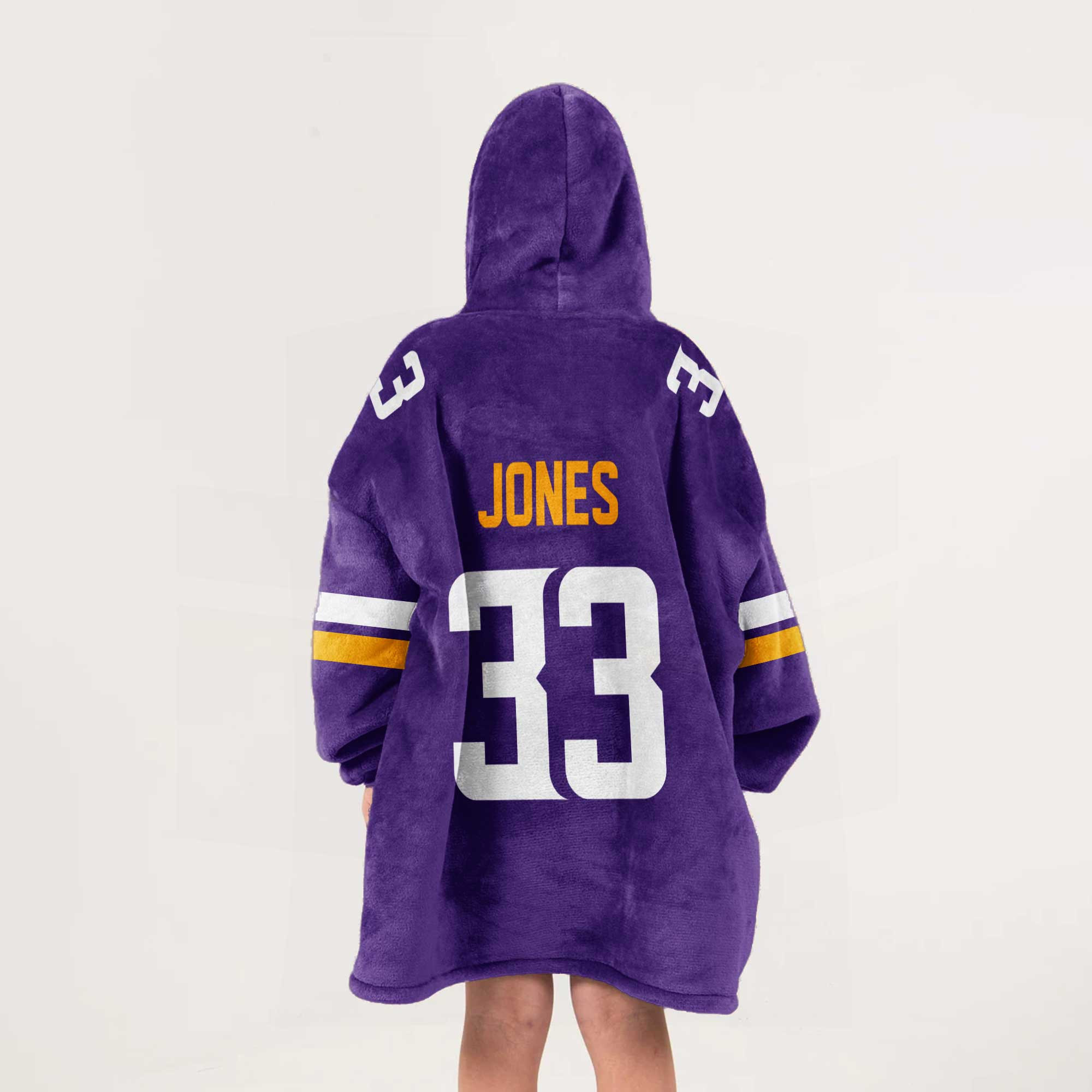 Adult Minnesota Football Unisex Blanket Hoodie
