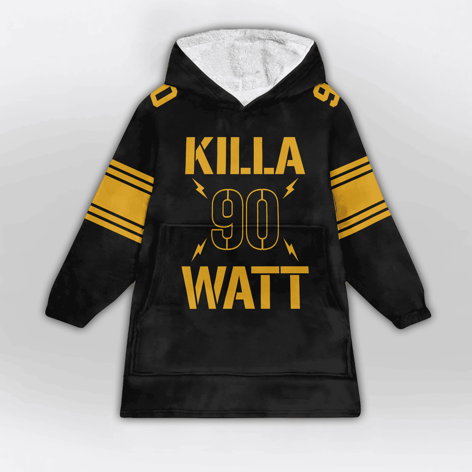 Kid 90 Pittsburgh Football Unisex Blanket Hoodie
