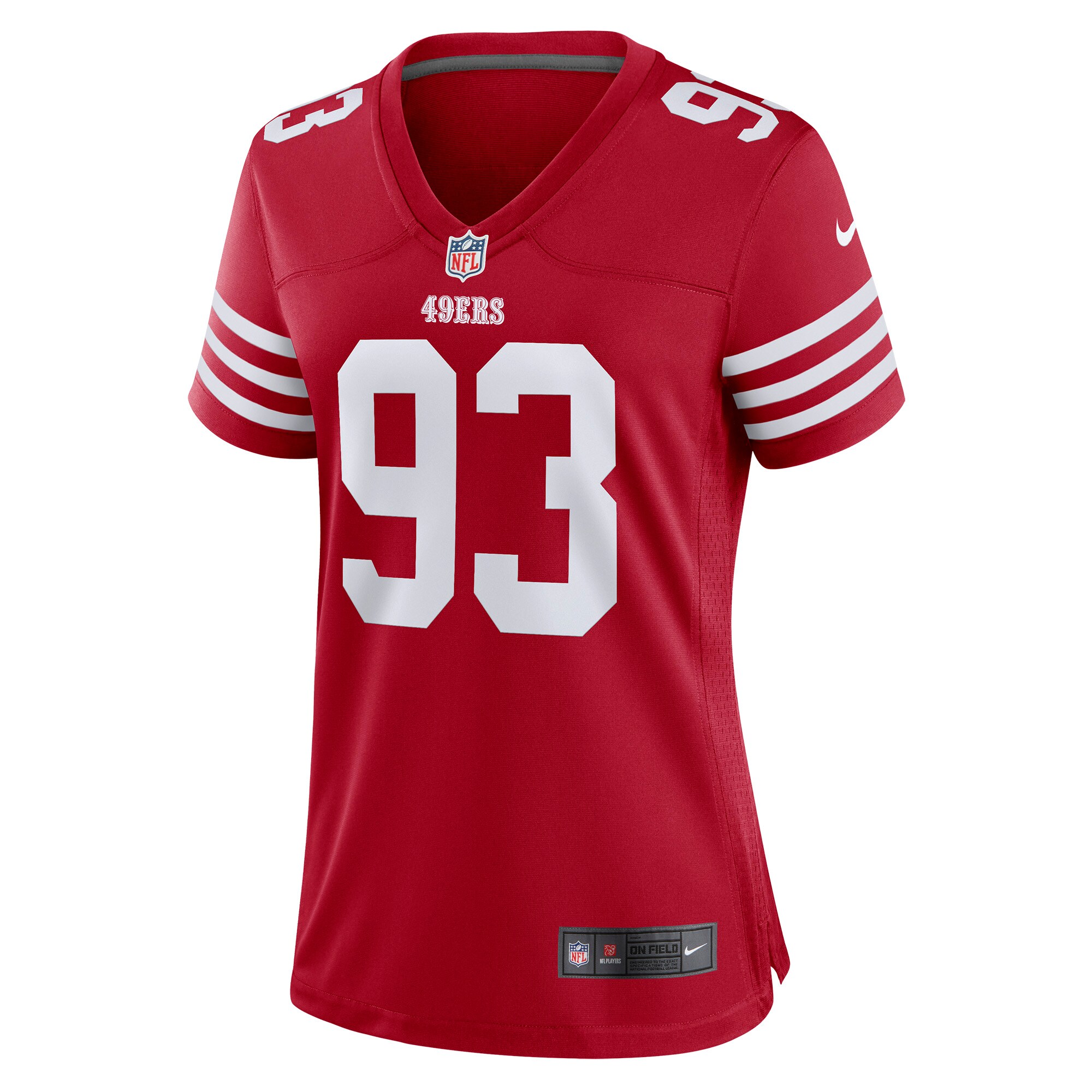 Kalia Davis San Francisco 49ers  Women's Game Player Jersey - Scarlet