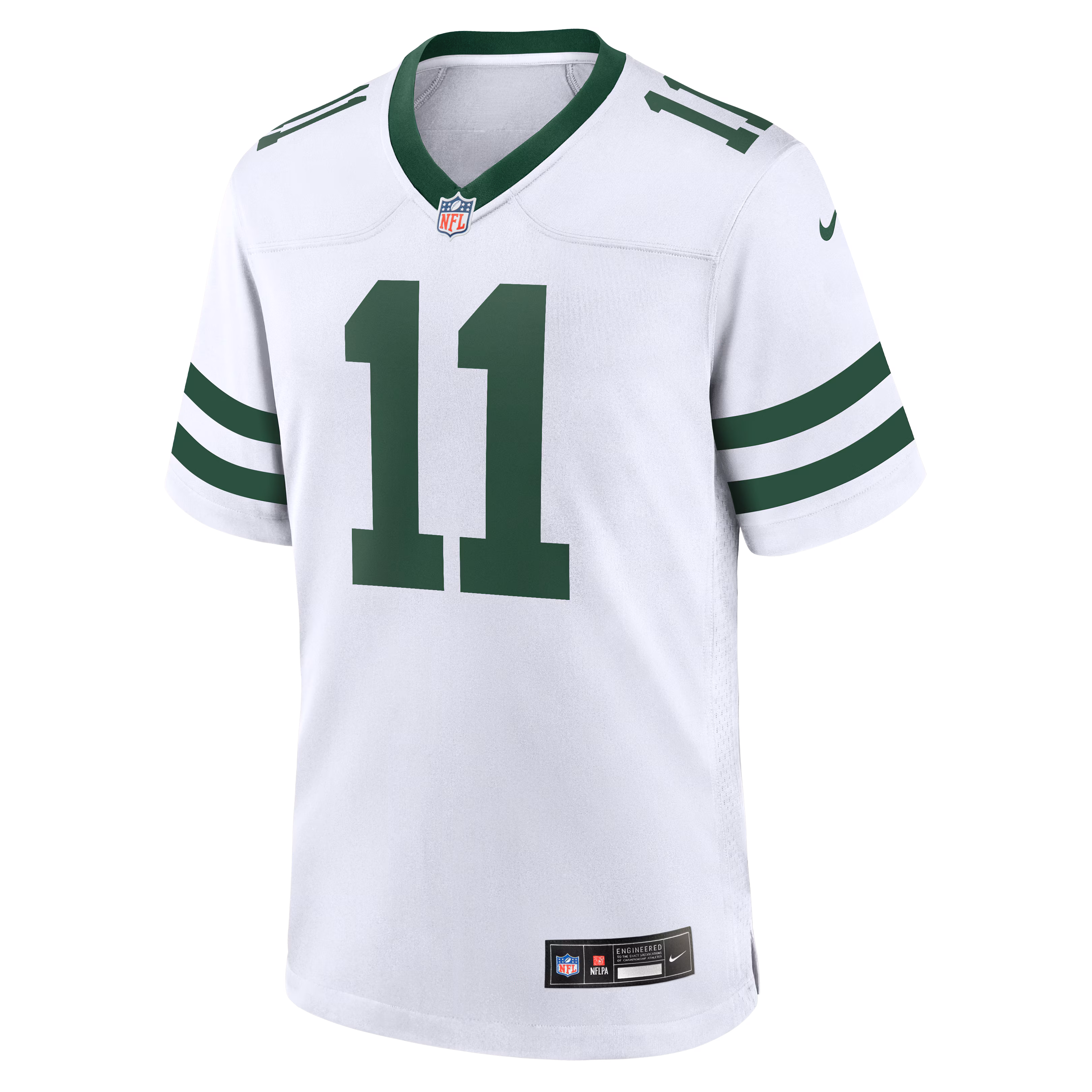 Jermaine Johnson II New York Jets Alternate Game Jersey - Spotlight White
