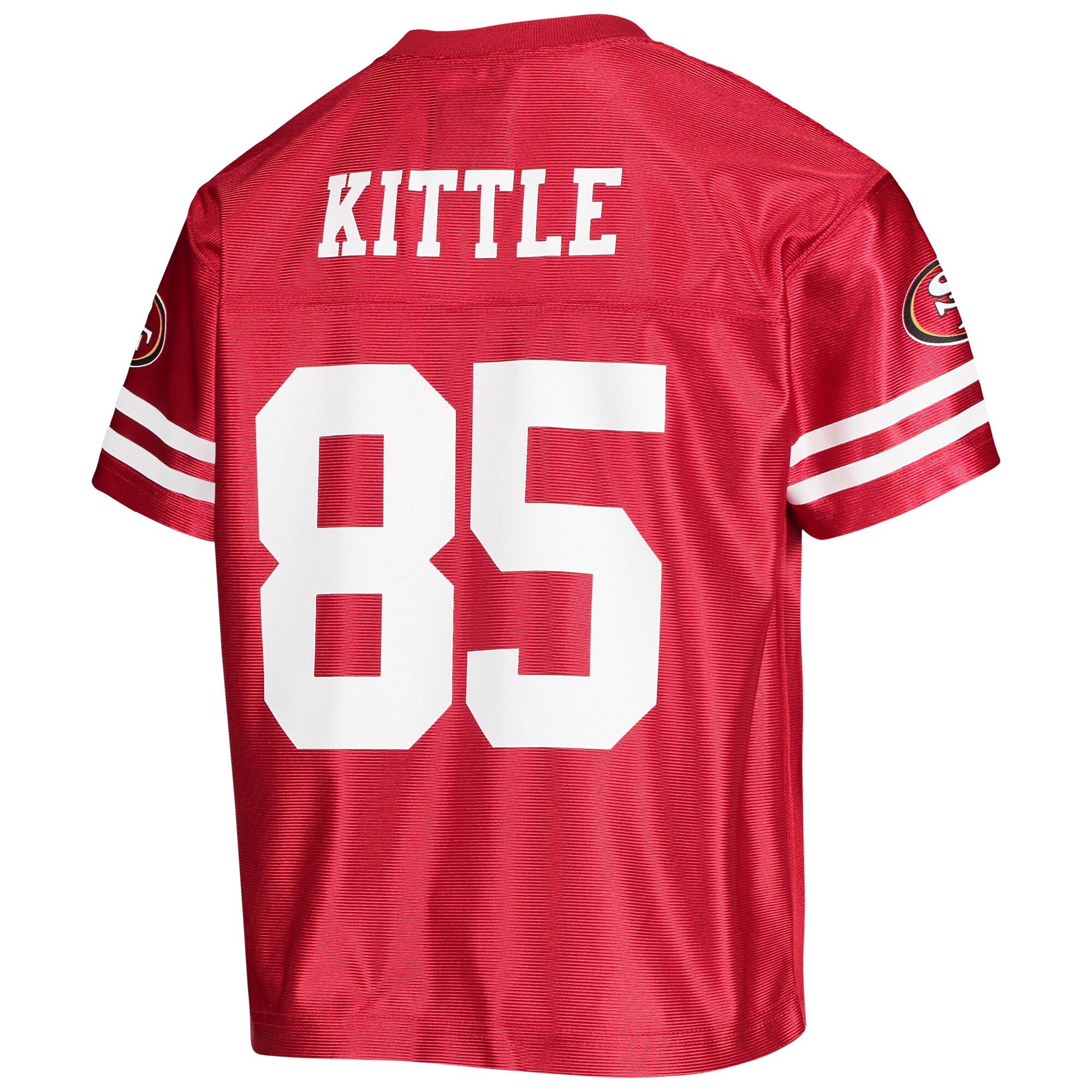 Youth George Kittle Red San Francisco 49ers Replica Jersey