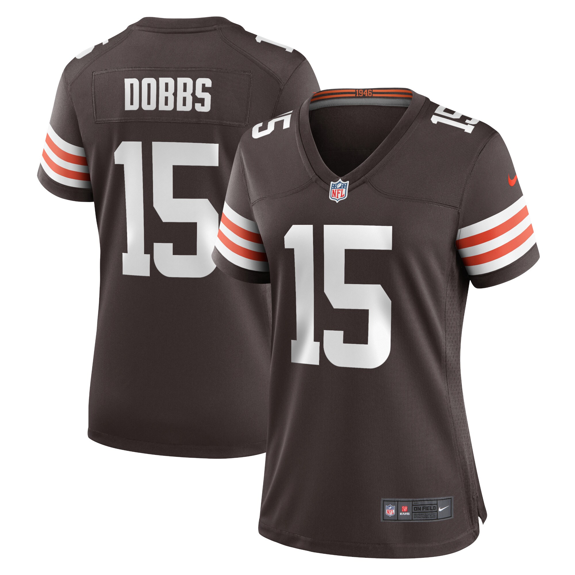 Joshua Dobbs Cleveland Browns  Women's Game Jersey - Brown