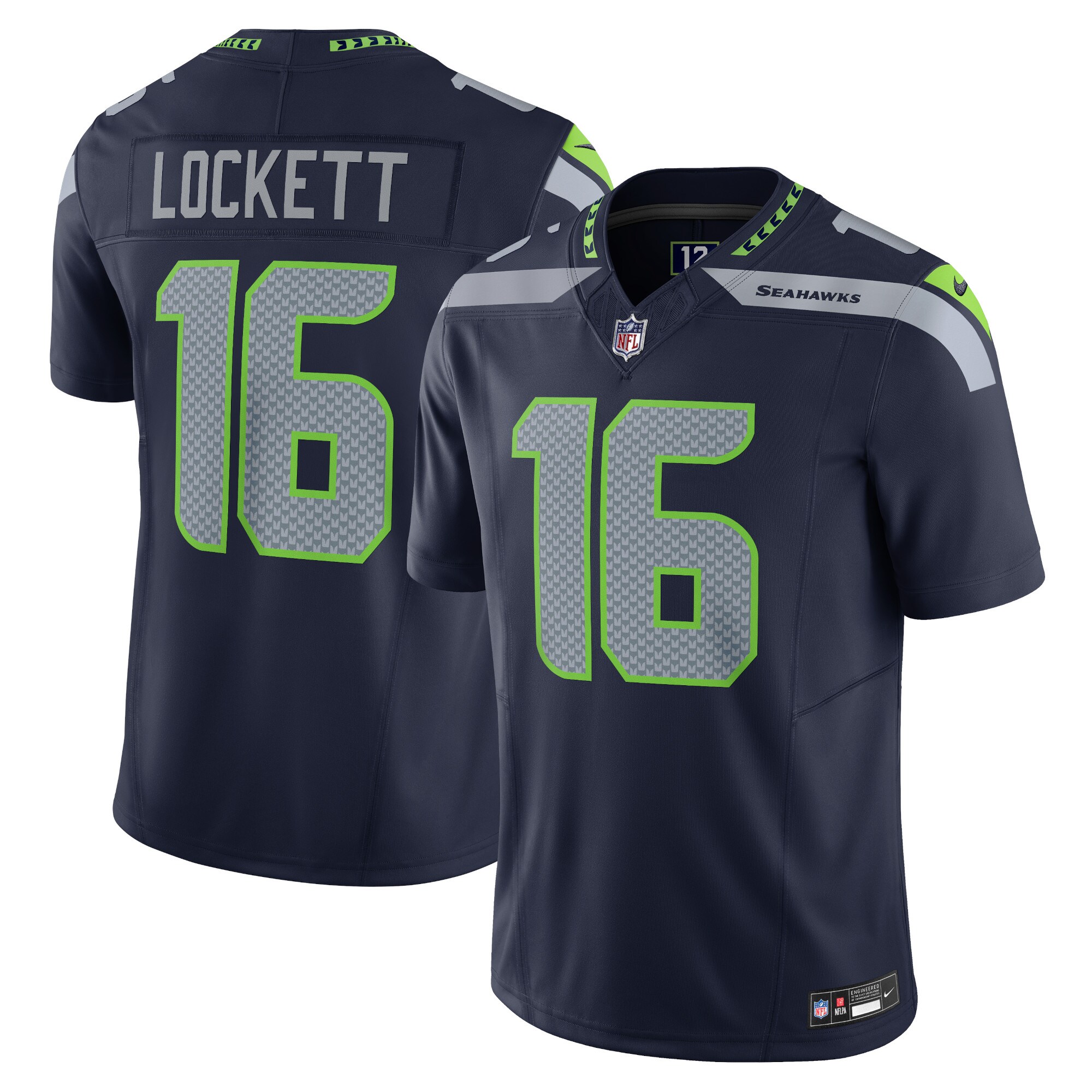 Tyler Lockett Seattle Seahawks  Vapor F.U.S.E. Limited Jersey - College Navy
