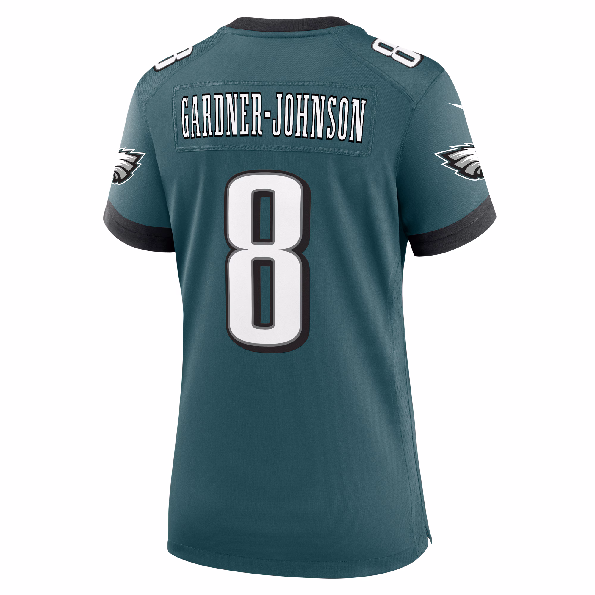 Chauncey Gardner-Johnson Philadelphia Eagles #8 Women's  Game Jersey - Midnight Green