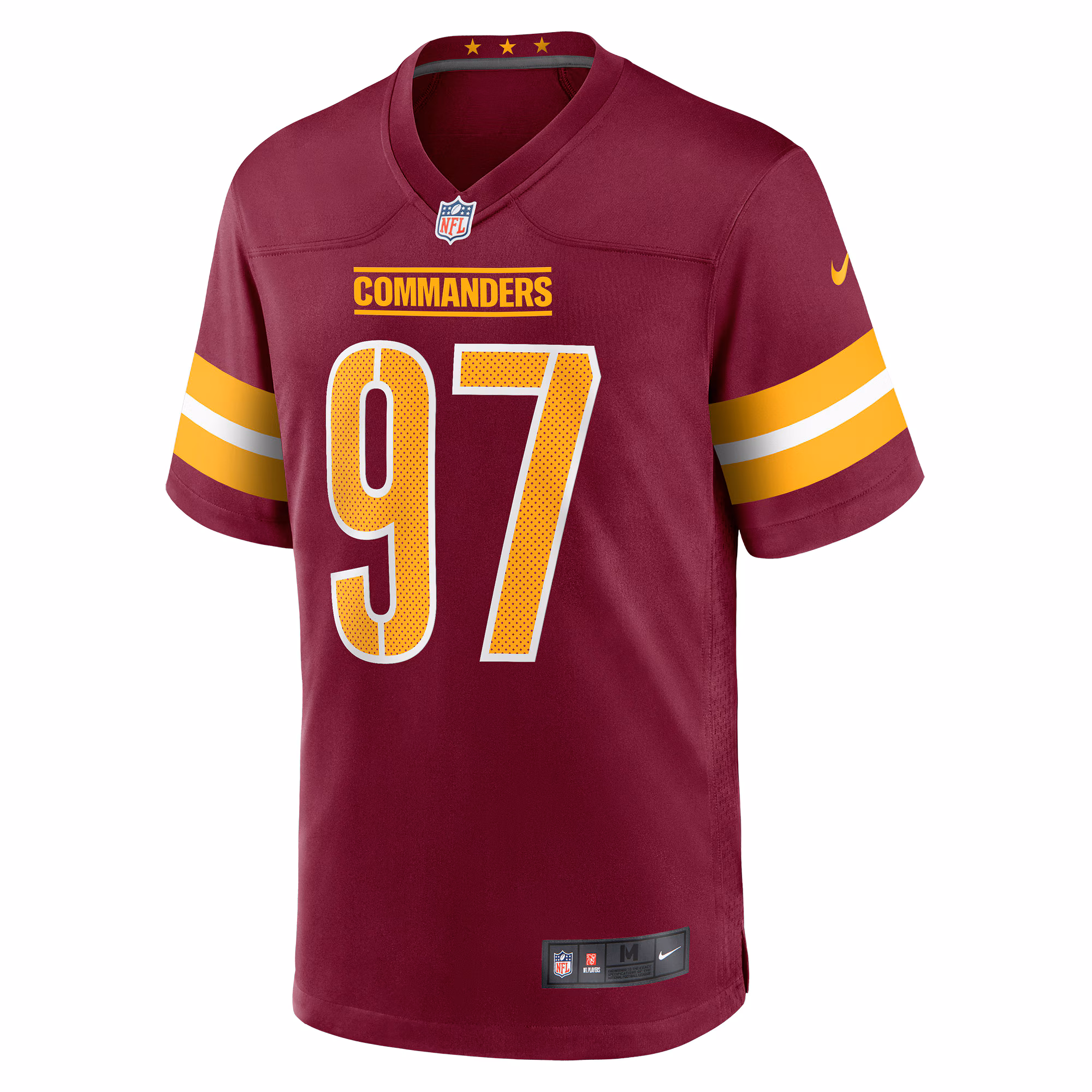 Efe Obada Washington Commanders Game Jersey - Burgundy