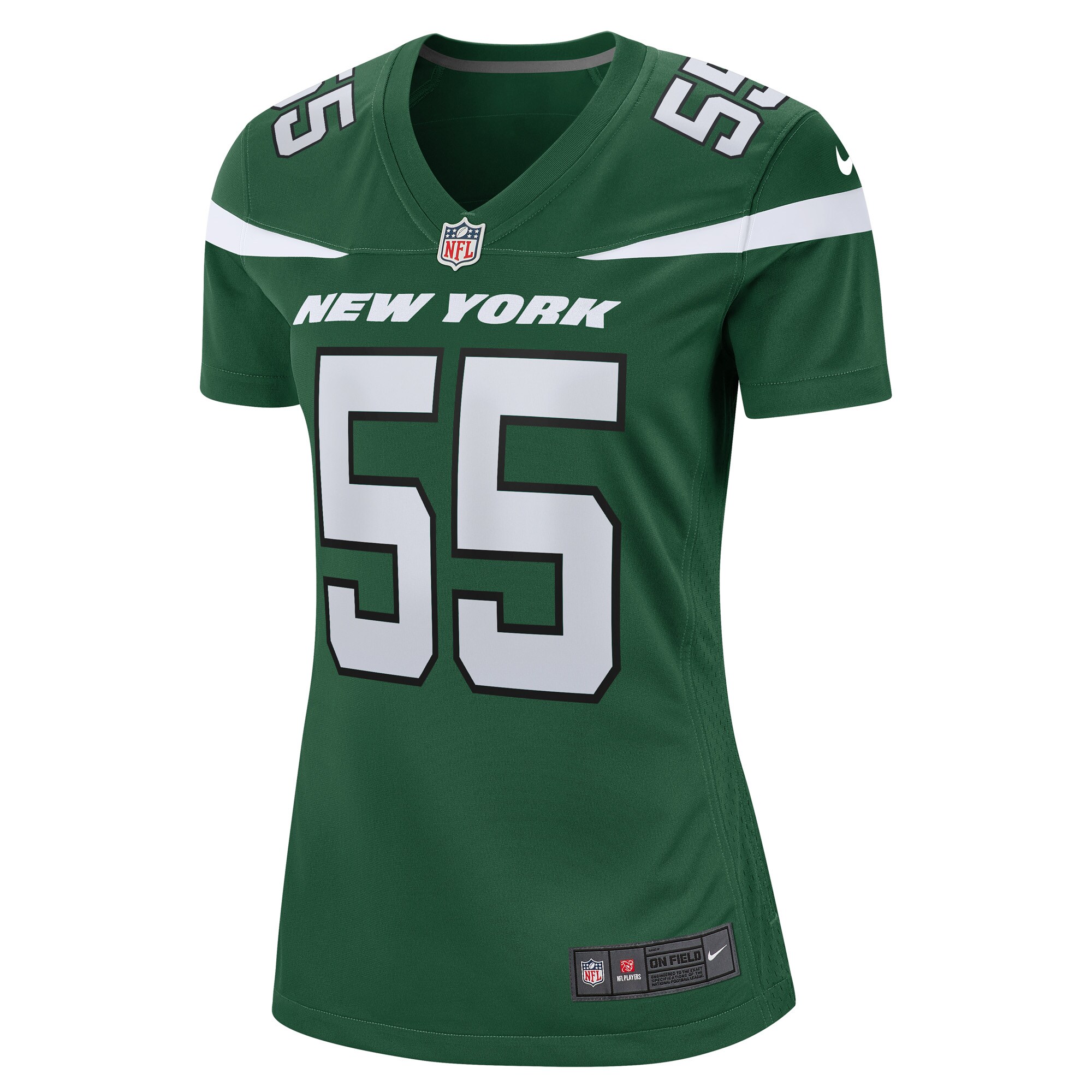 Chazz Surratt New York Jets  Women's Game Player Jersey - Gotham Green