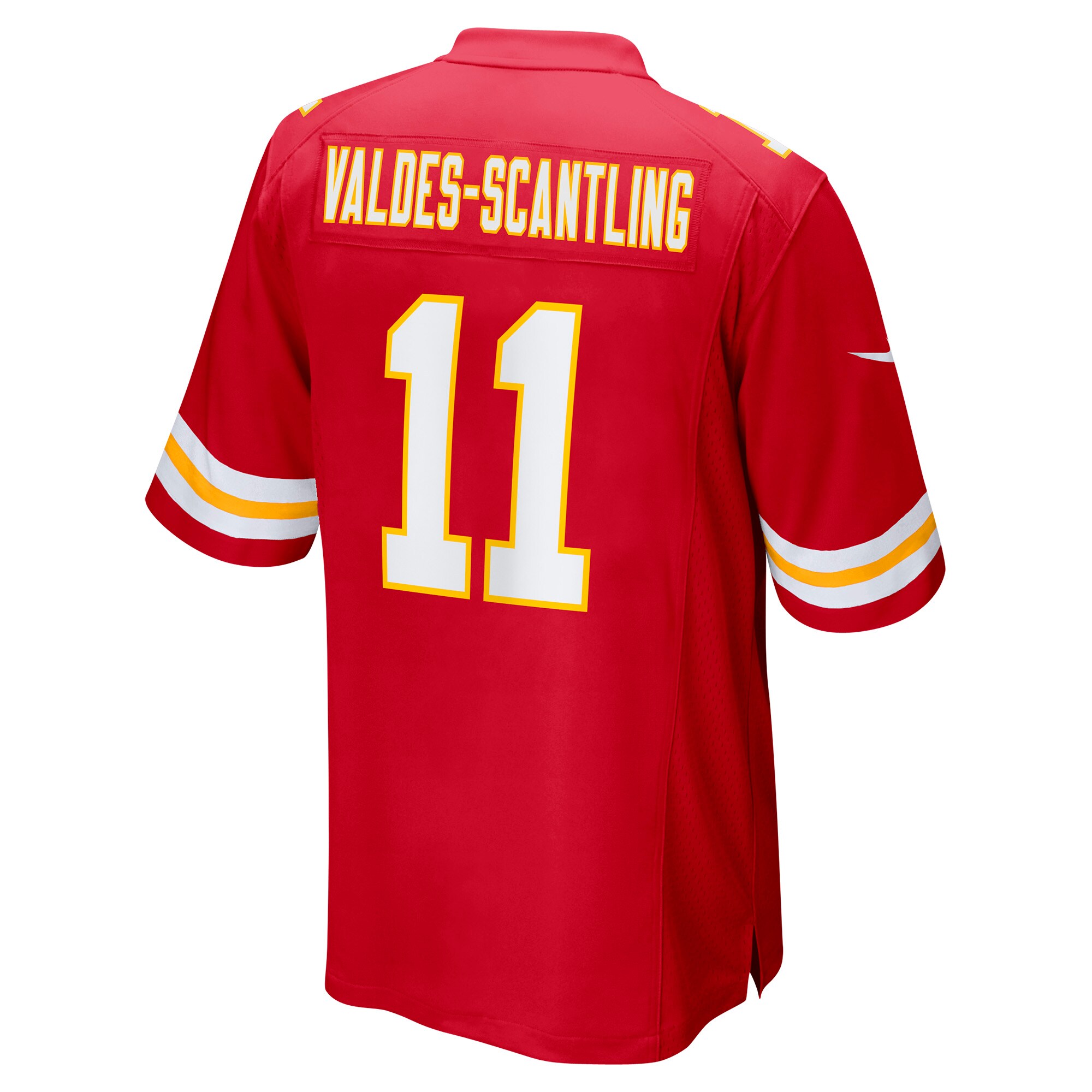 Marquez Valdes-Scantling Kansas City Chiefs  Super Bowl LVII Patch Game Jersey - Red