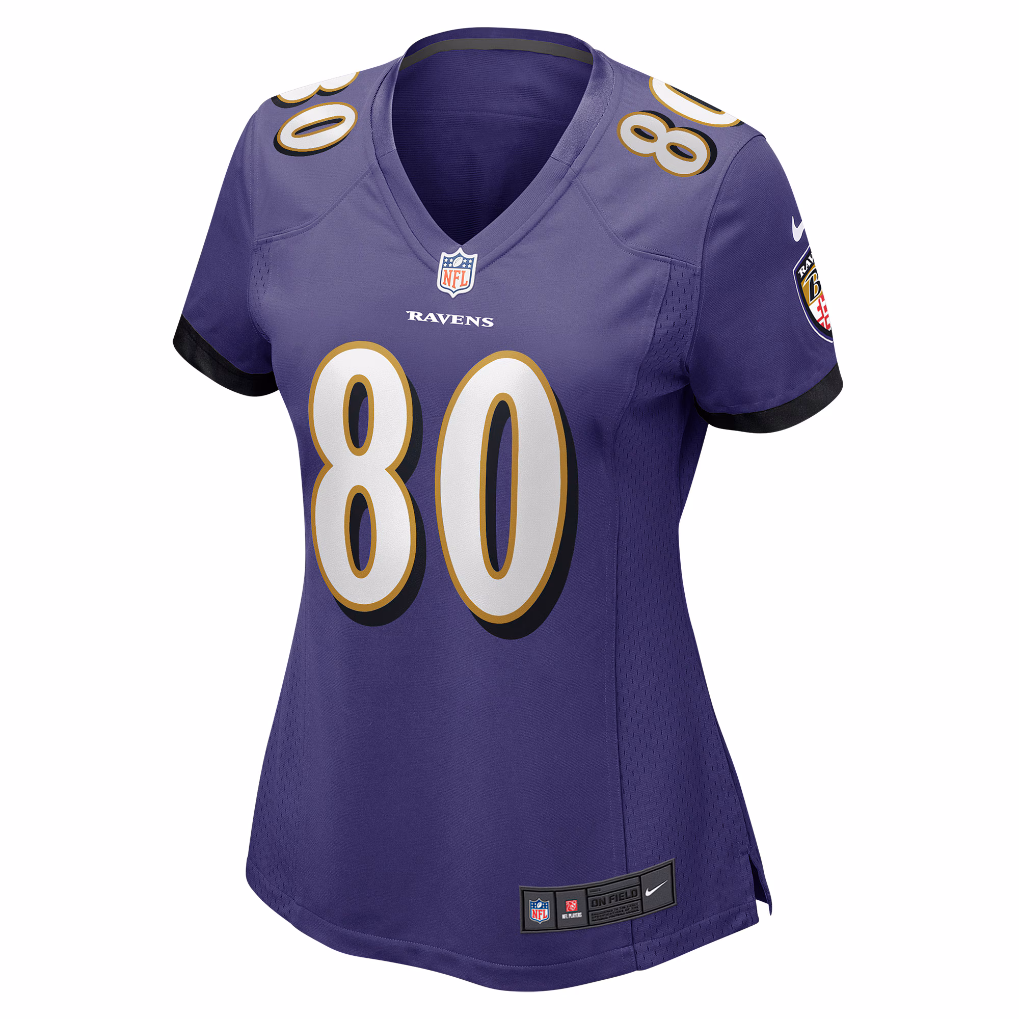 Isaiah Likely Baltimore Ravens Women's Player Game Jersey - Purple