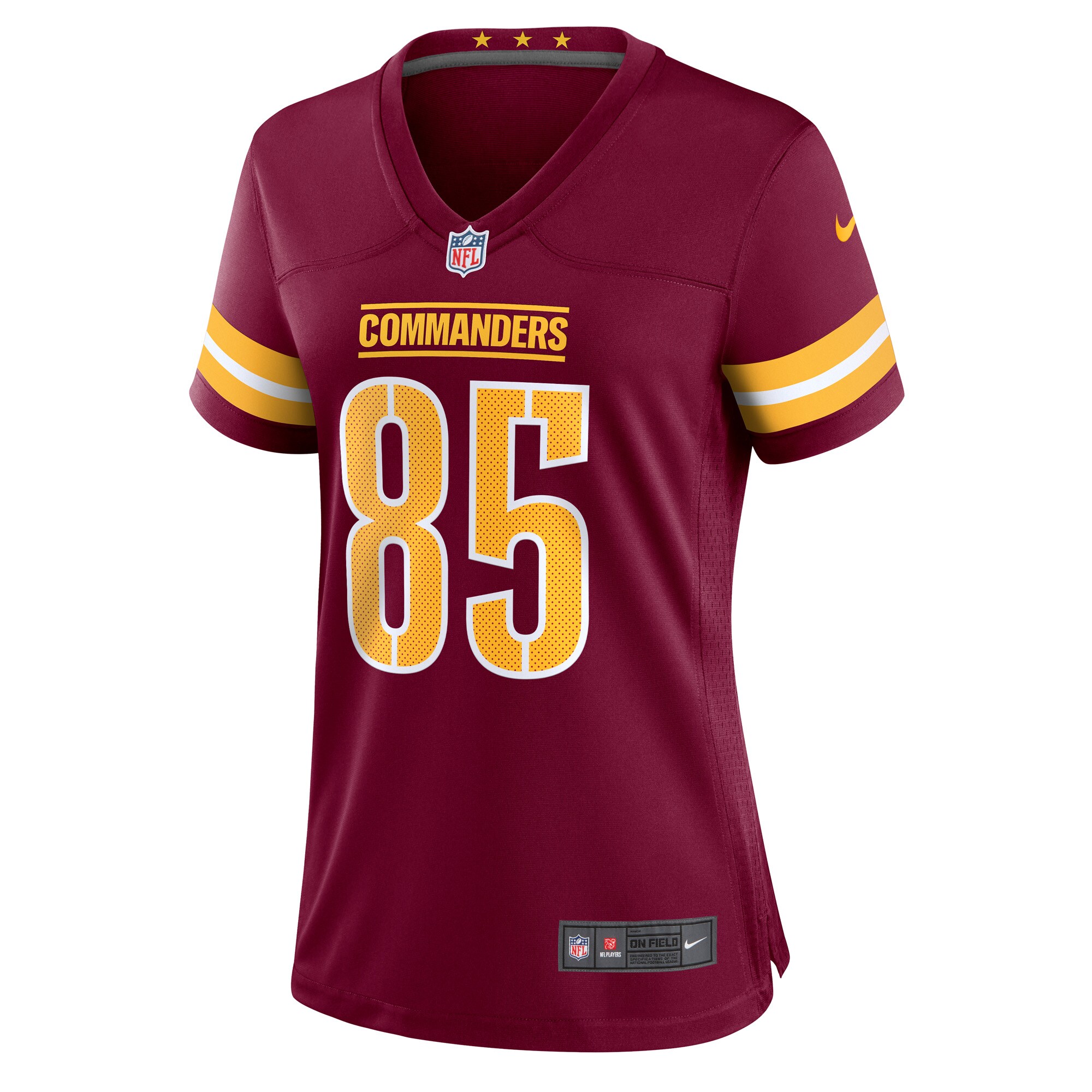 Cole Turner Washington Commanders  Women's Player Game Jersey - Burgundy