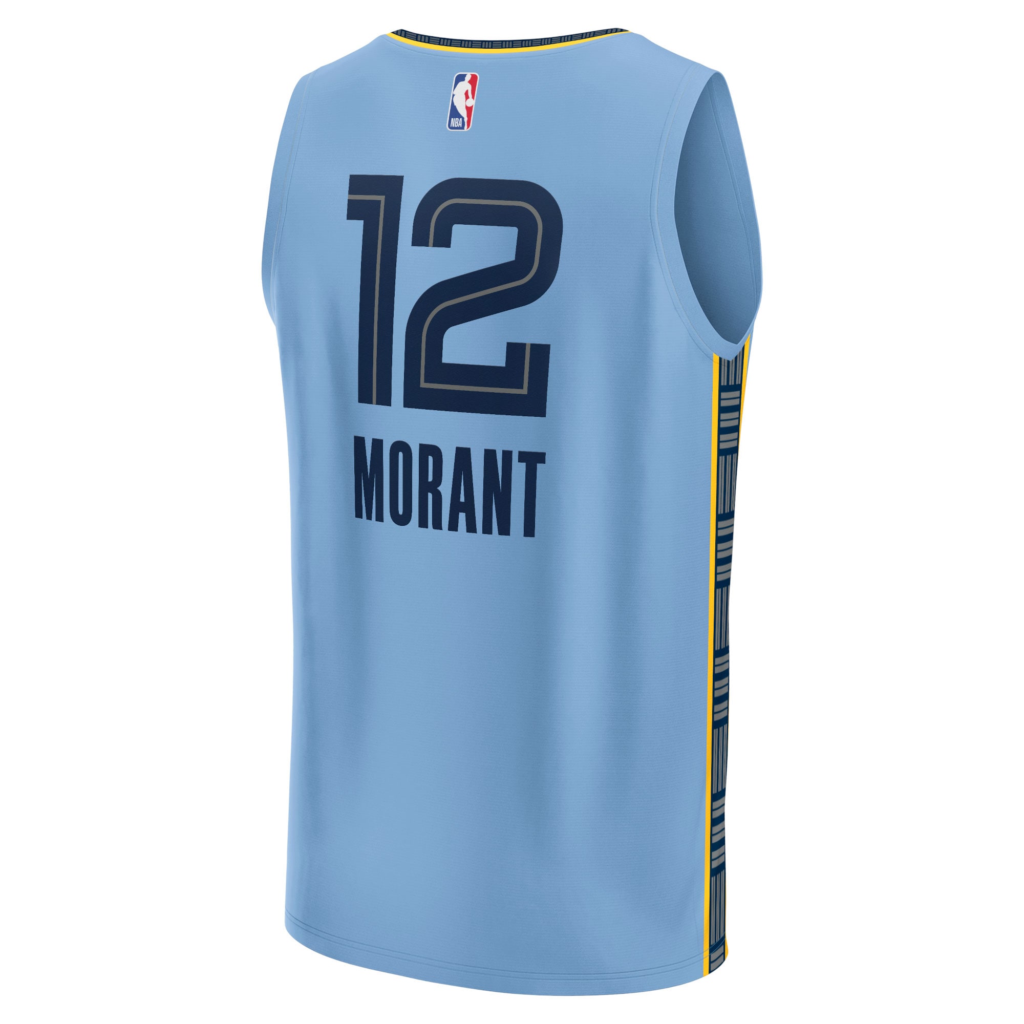 Ja Morant Memphis Grizzlies  Youth Fast Break Player Jersey - Statement Edition - Light Blue
