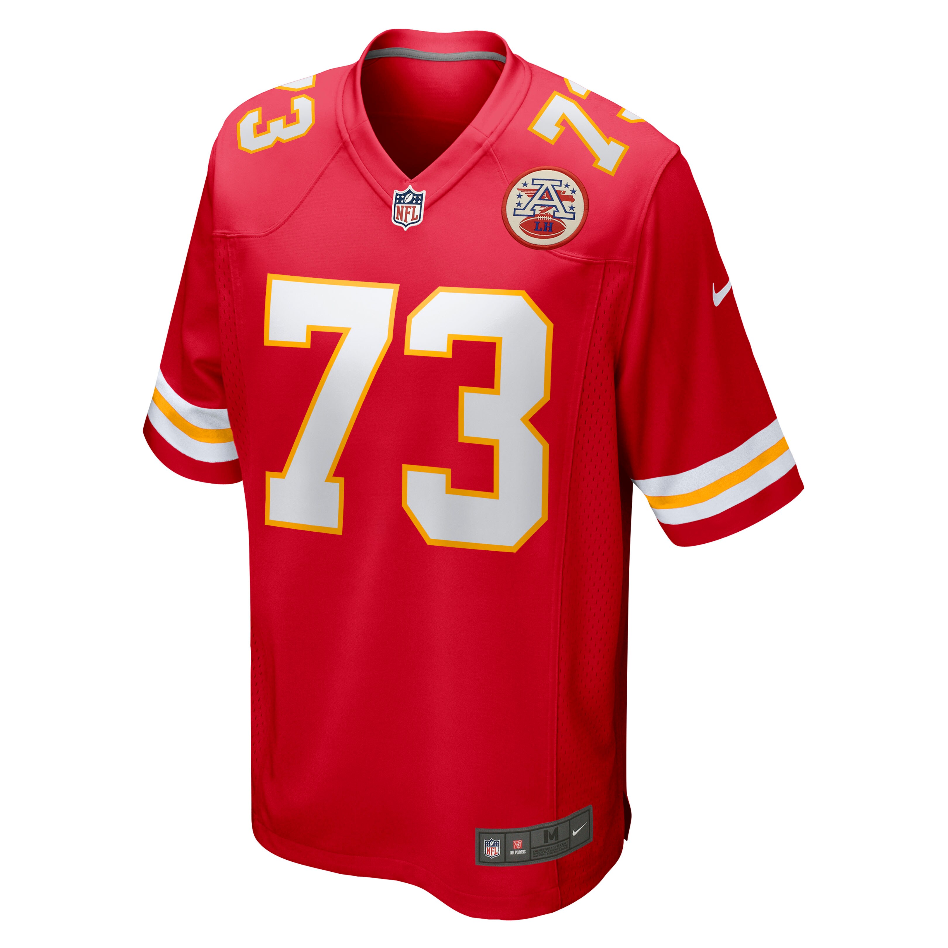 Nick Allegretti Kansas City Chiefs  Game Jersey - Red