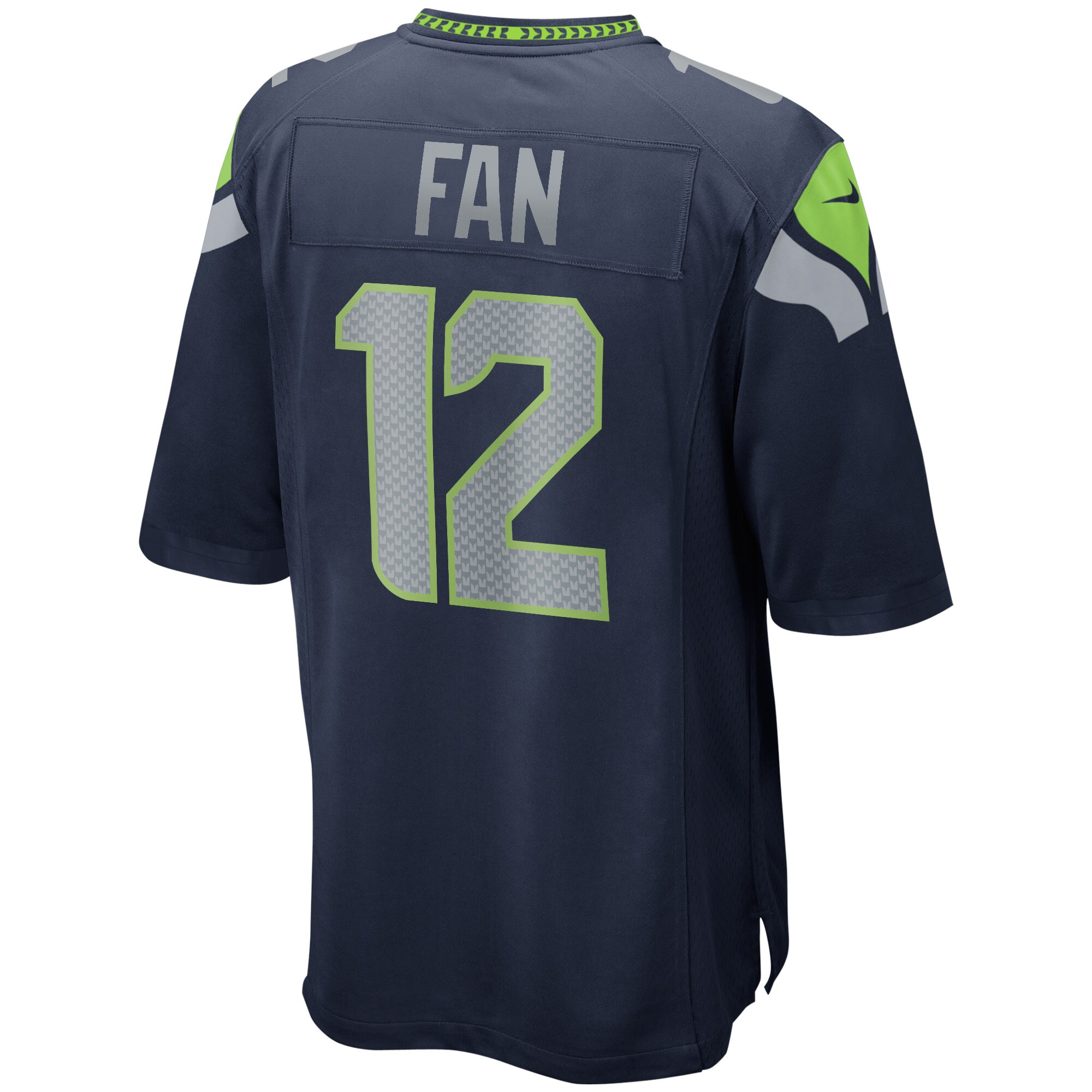 12s Seattle Seahawks  Game Jersey - College Navy