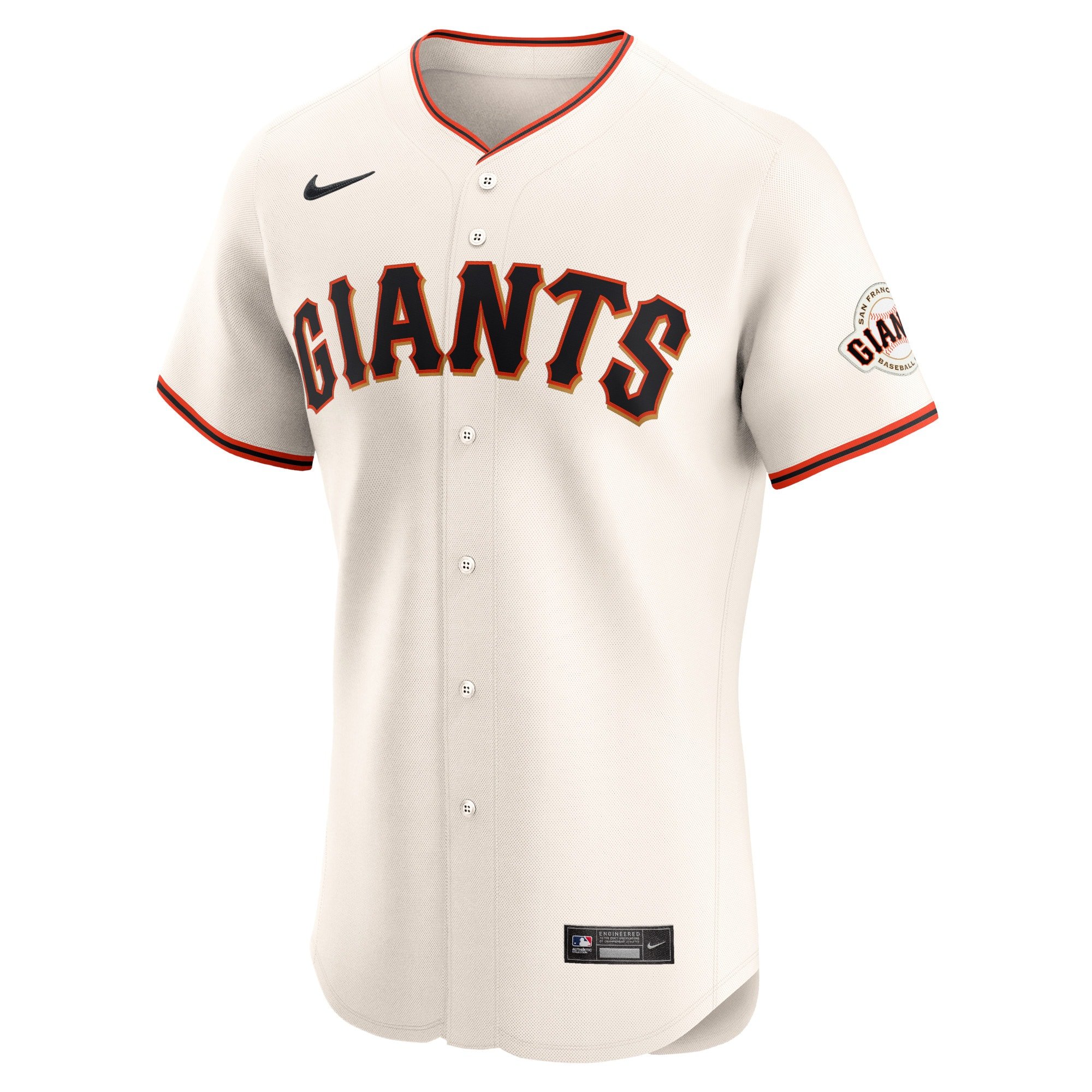 Men's San Francisco Giants Mike Yastrzemski  Cream Home Elite Player Jersey