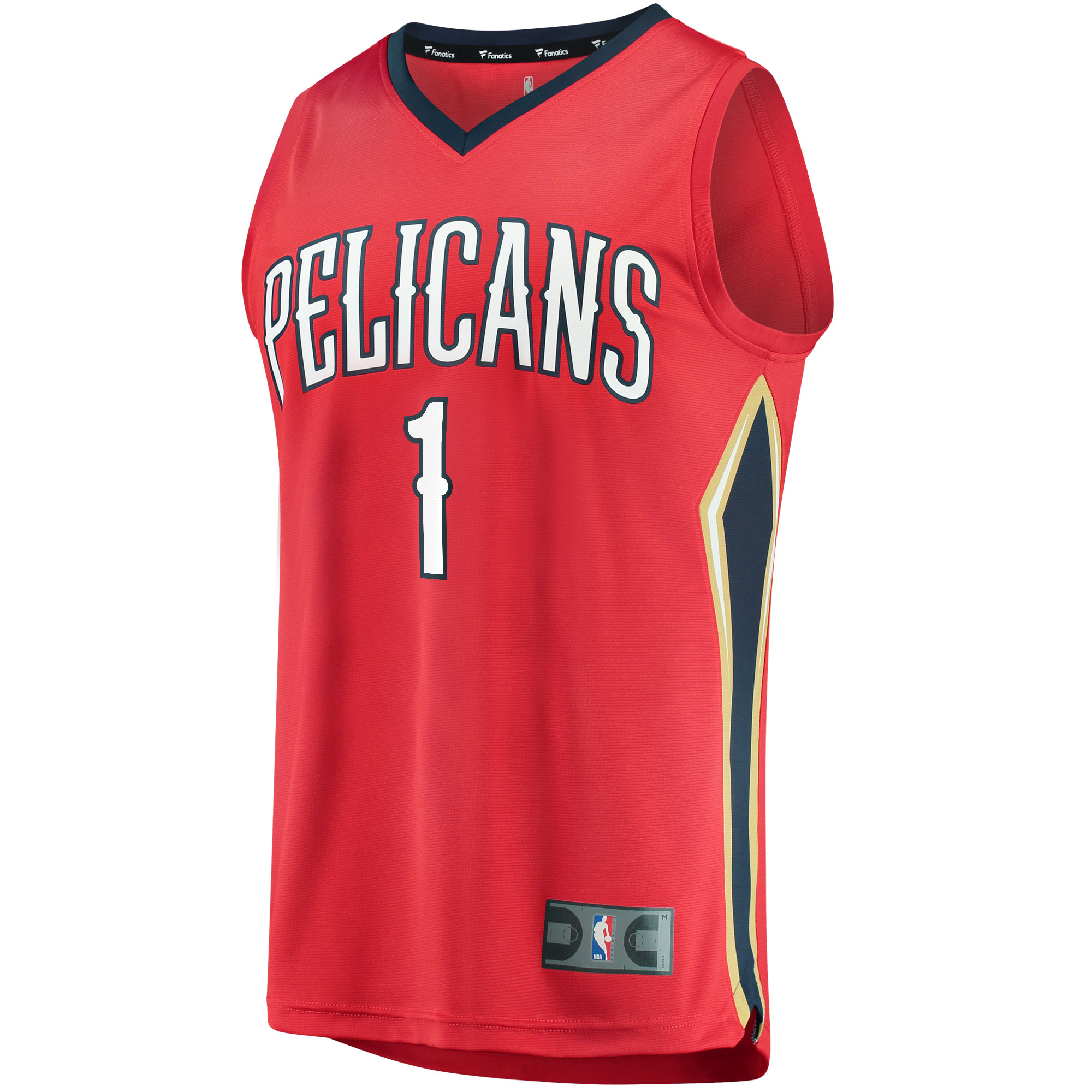 Zion Williamson New Orleans Pelicans  Replica Fast Break Jersey Red - Statement Edition