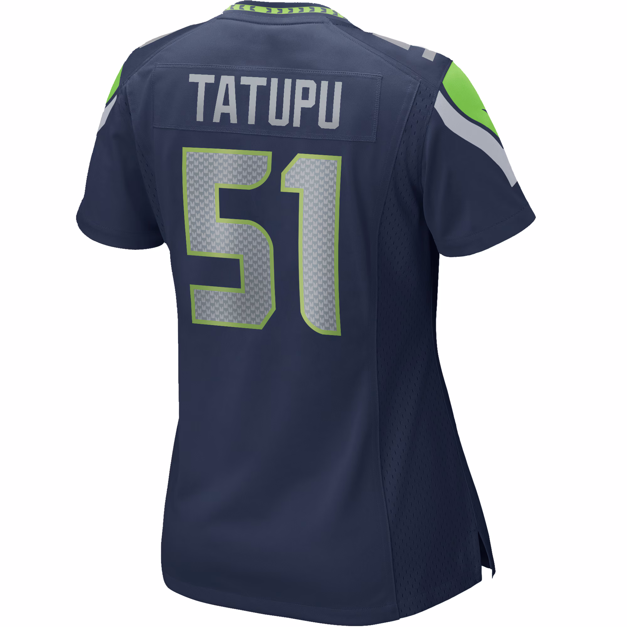 Lofa Tatupu Seattle Seahawks Women's Game Retired Player Jersey - College Navy