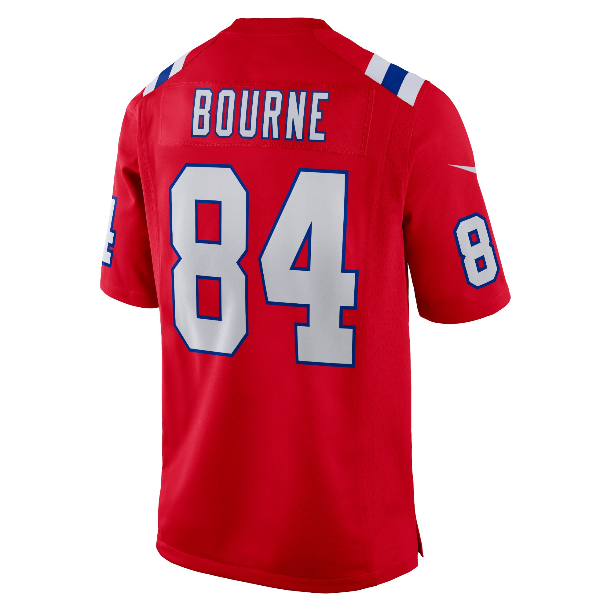 Kendrick Bourne New England Patriots Game Jersey - Red