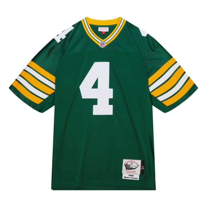 Authentic Brett Favre Green Bay Packers Dark 1996 Jersey