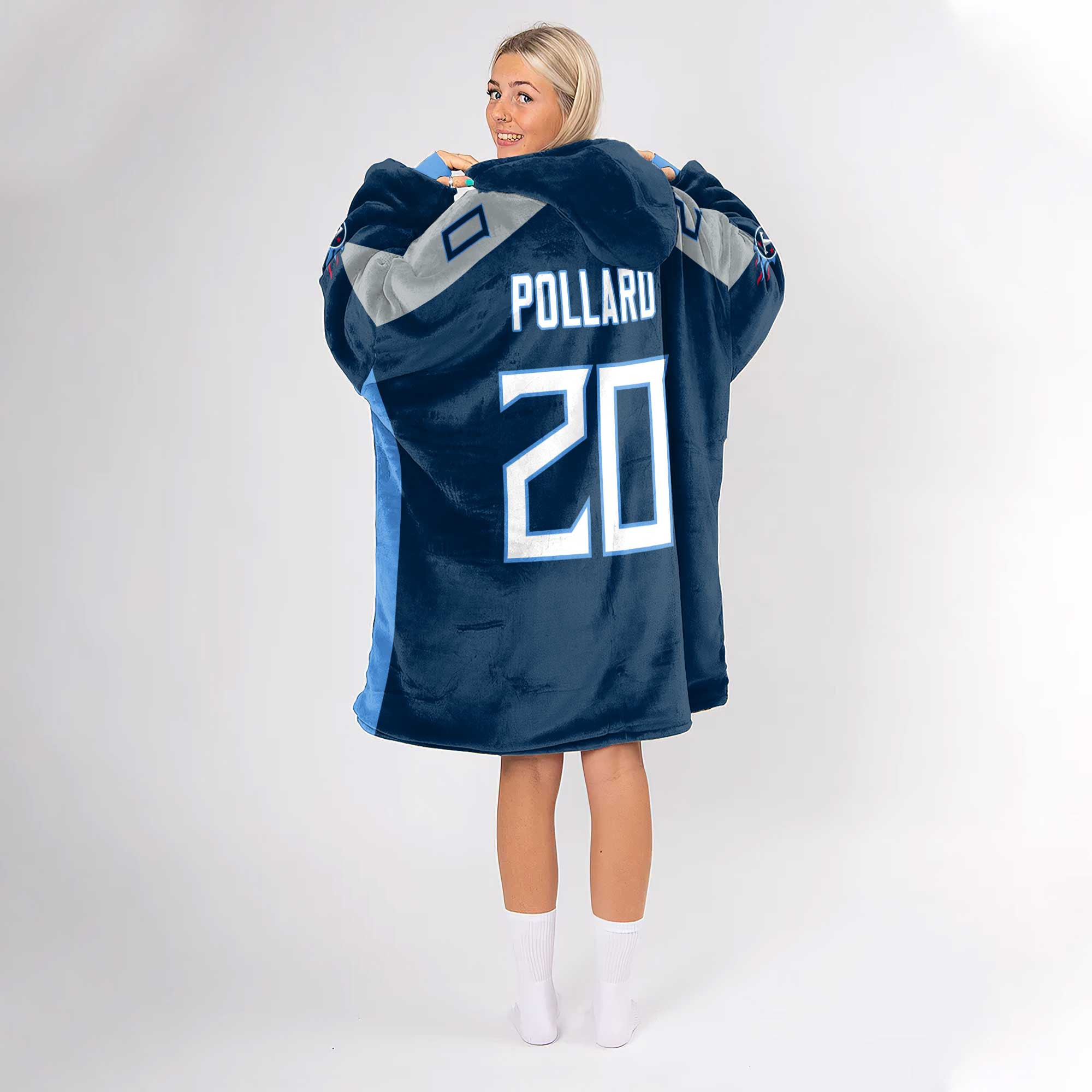 Adult T.P 20 Tennessee Football Unisex Blanket Hoodie