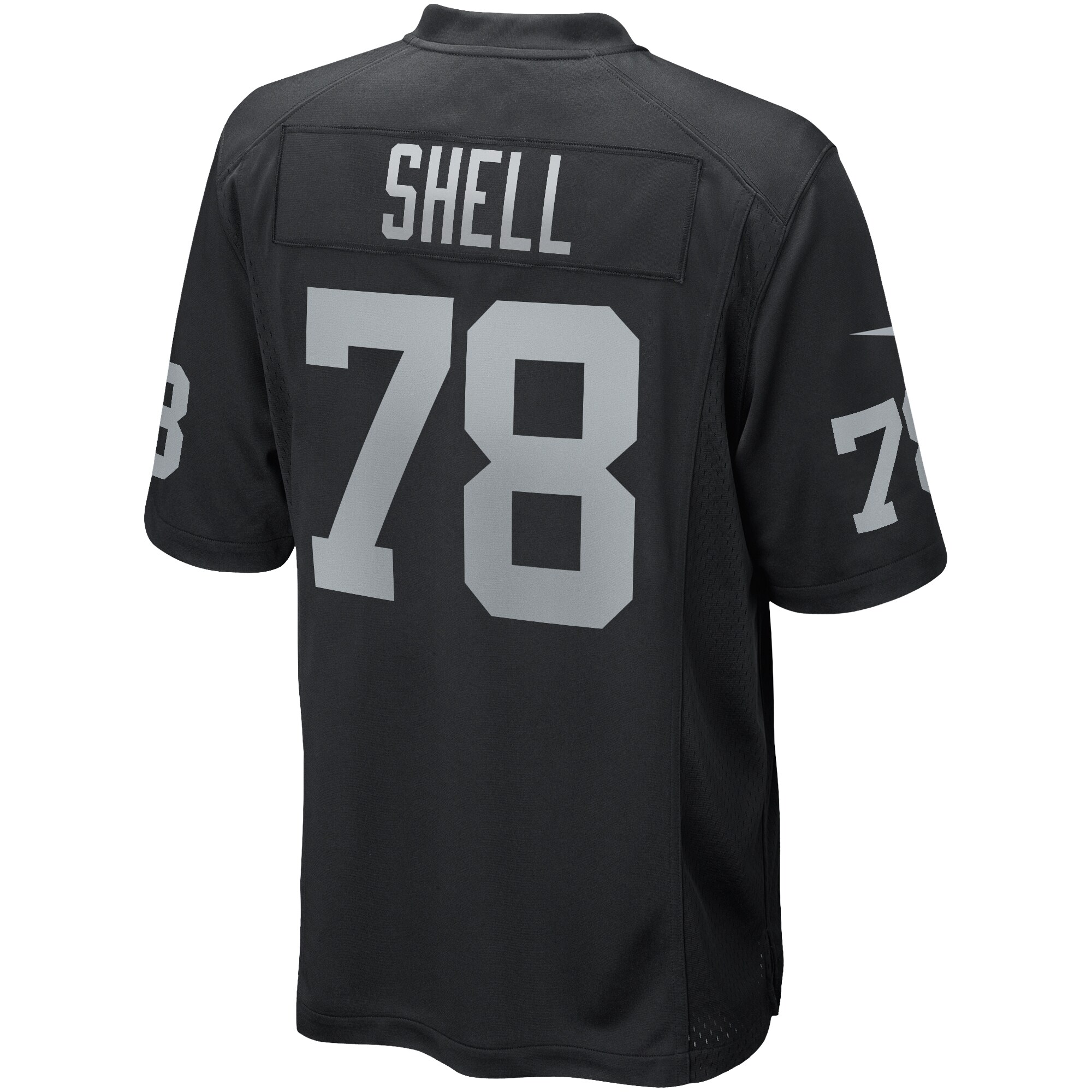 Art Shell Las Vegas Raiders Game Retired Player Jersey - Black