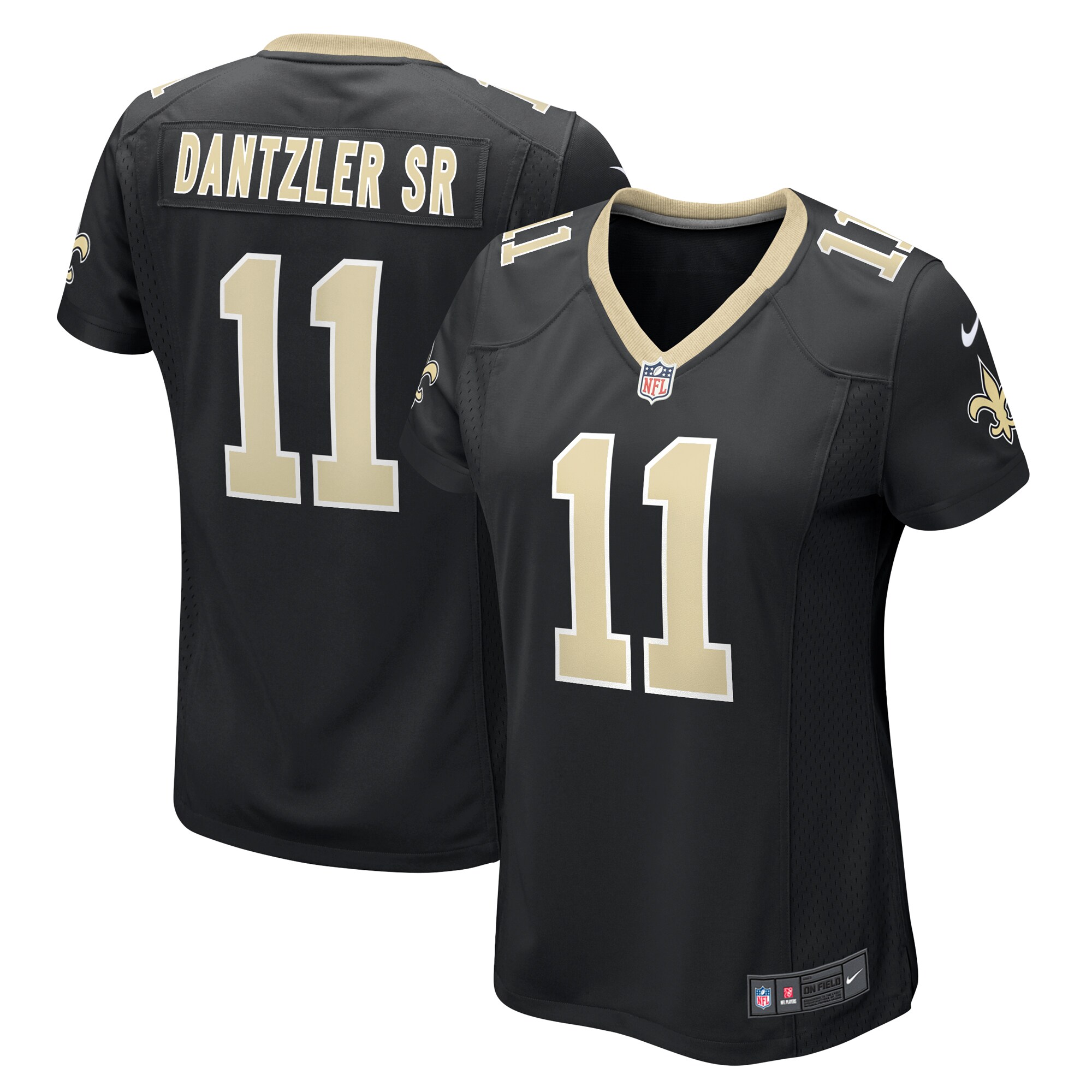Cameron Dantzler Sr New Orleans Saints Women's  Game Jersey -  Black