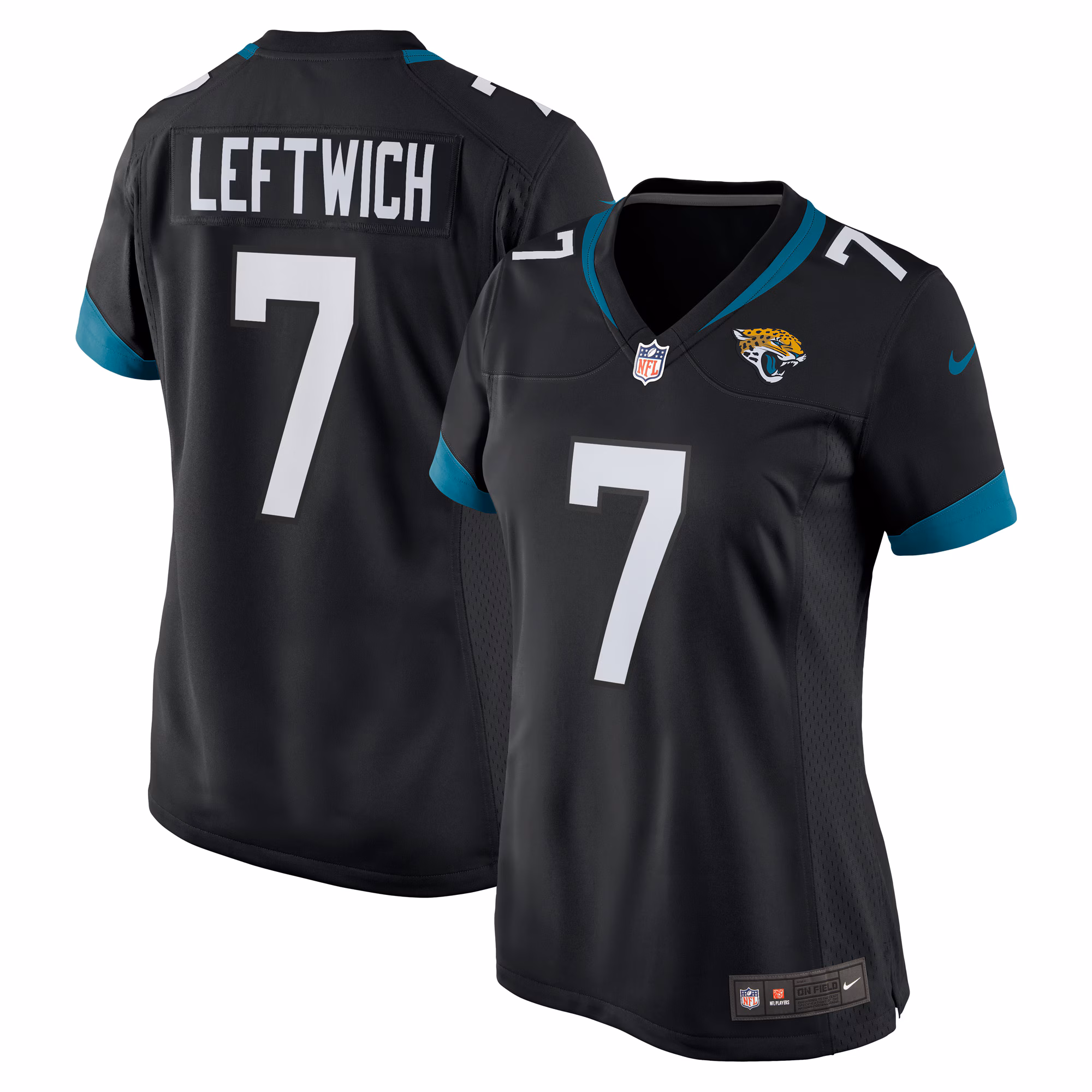 Byron Leftwich Jacksonville Jaguars Women's Alternate Retired Player Game Jersey - Black