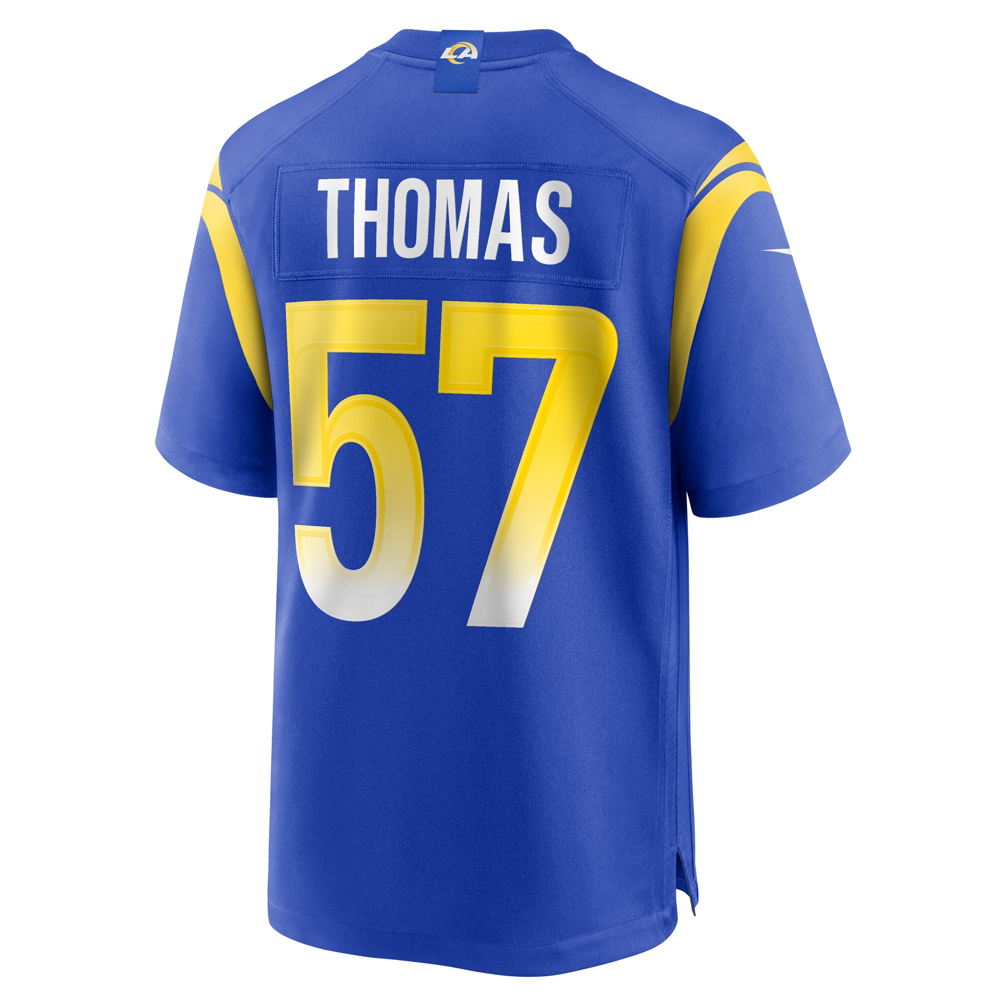 Zachary Thomas Los Angeles Rams Team Game Jersey -  Royal
