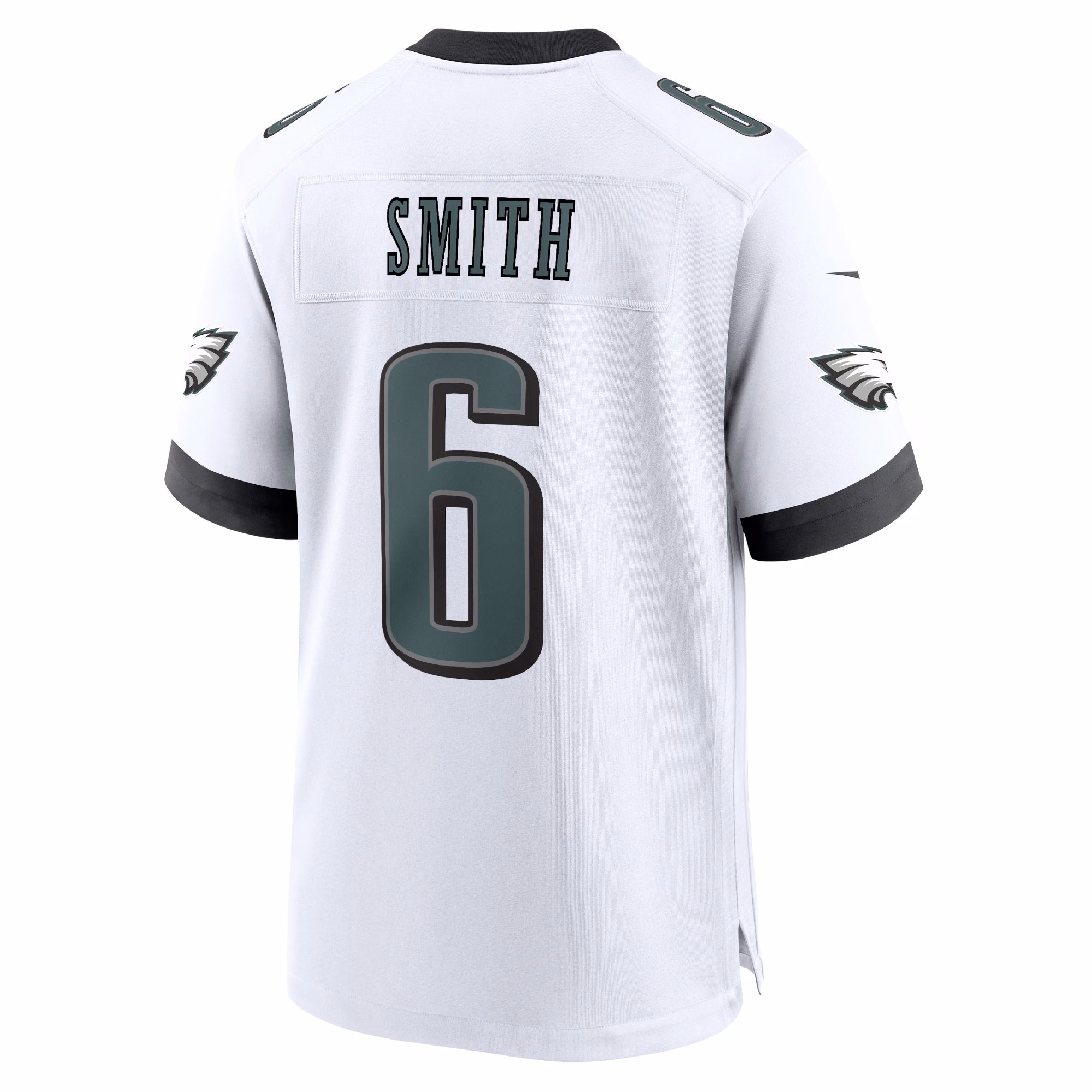 DeVonta Smith #6 Philadelphia Eagles White Game Jersey - White