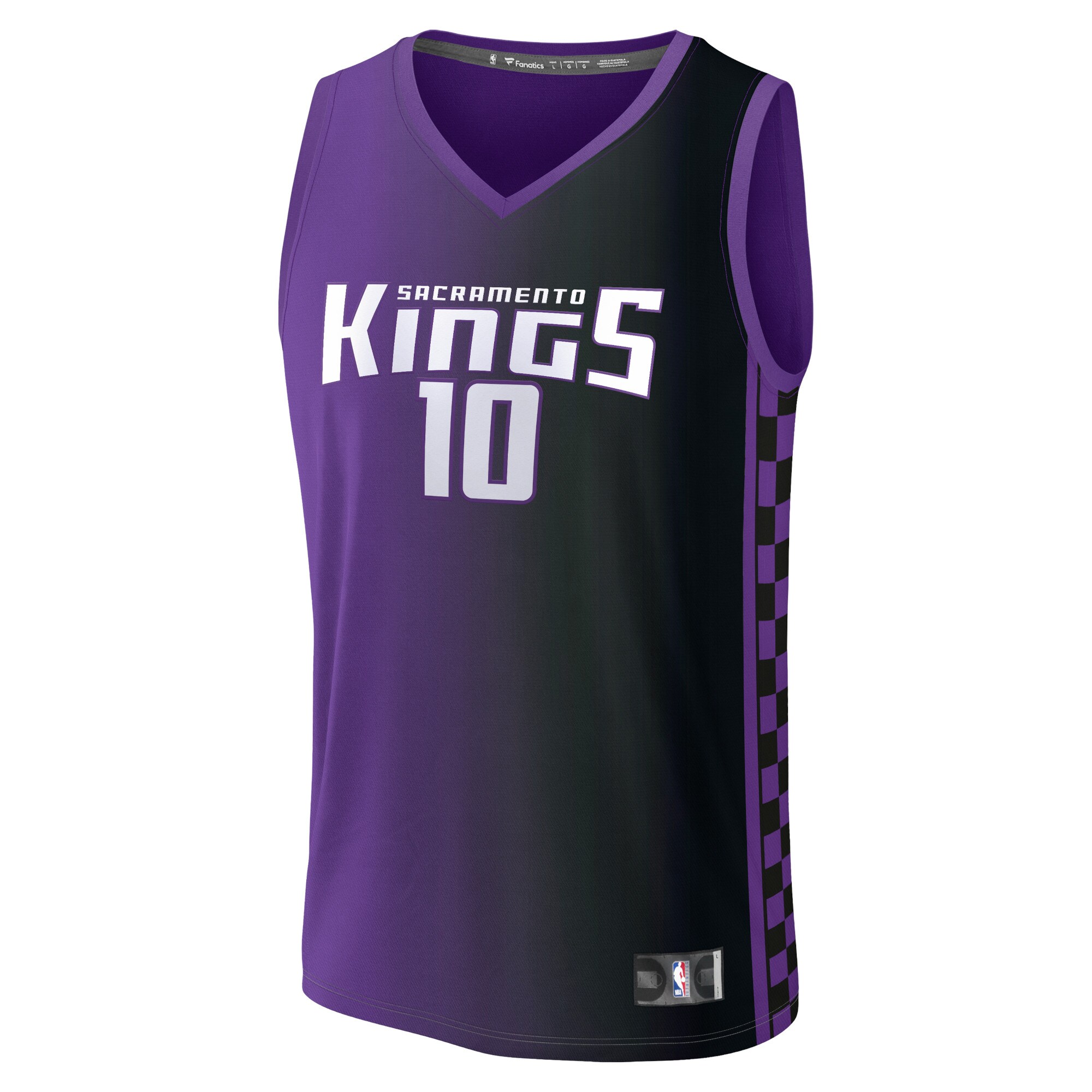 Men's Sacramento Kings Domantas Sabonis  Purple 2023/24 Fast Break Replica Jersey - Statement Edition
