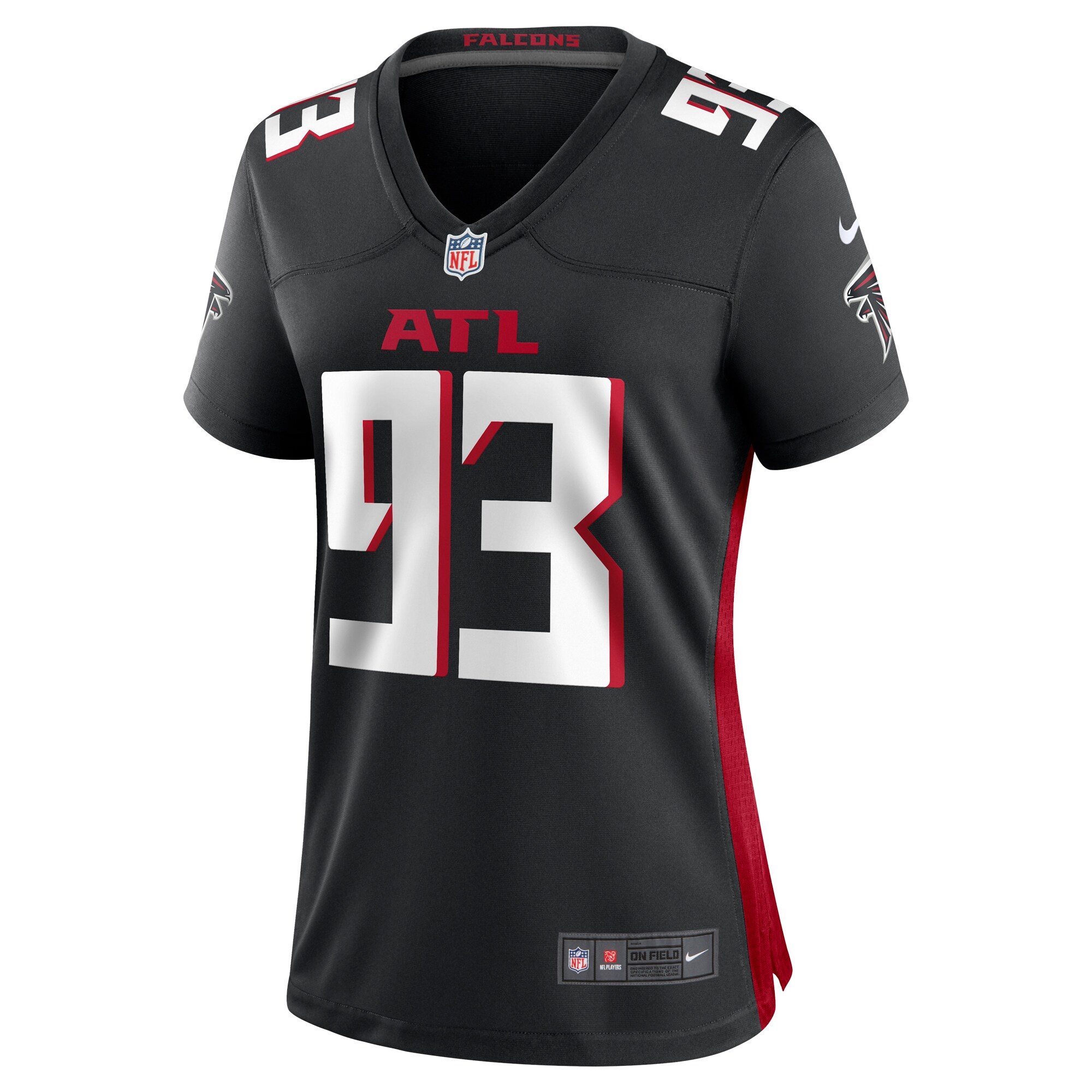 Calais Campbell Atlanta Falcons Women's Game Player Jersey - Red
