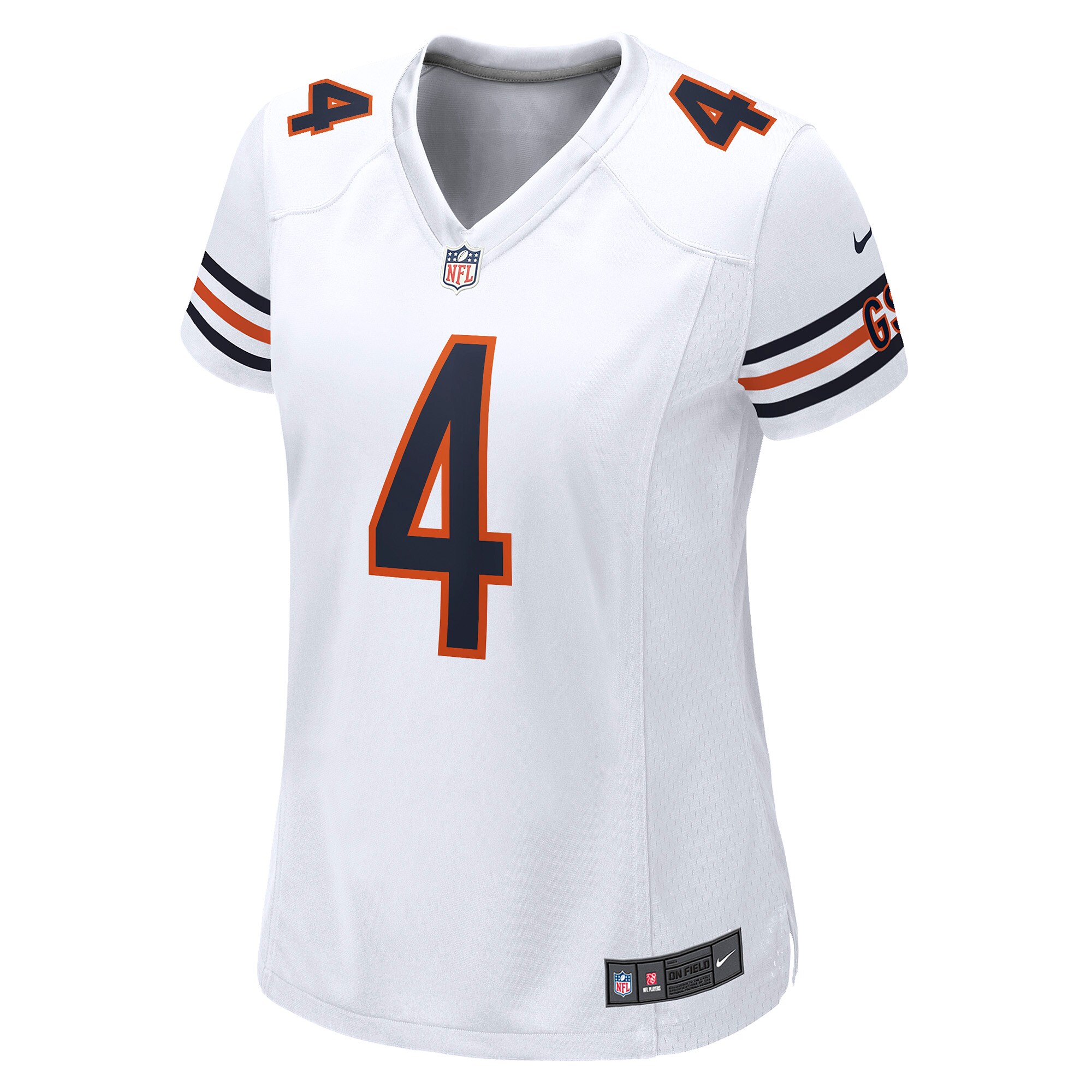 Eddie Jackson Chicago Bears  Women's Game Jersey - White