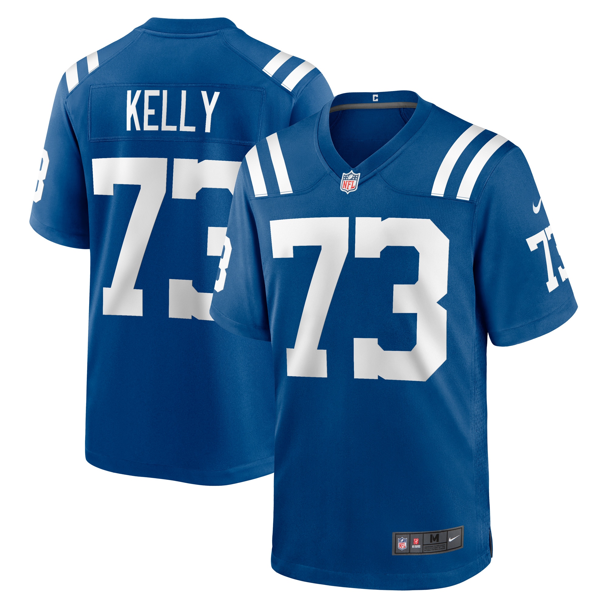 Dennis Kelly Indianapolis Colts  Game Player Jersey - Royal