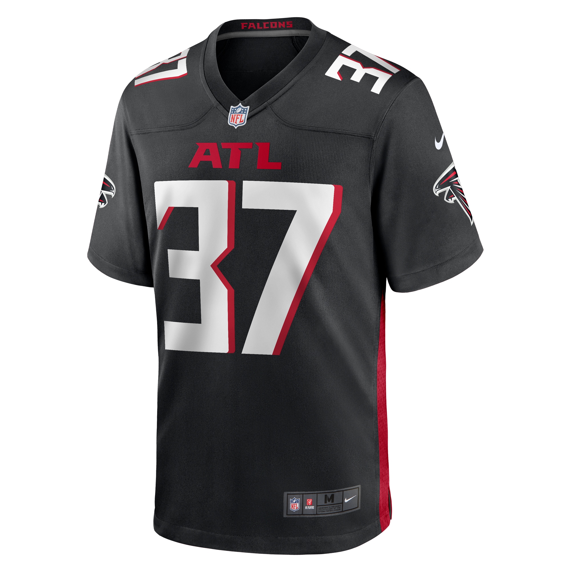 Dee Alford Atlanta Falcons  Player Game Jersey - Black