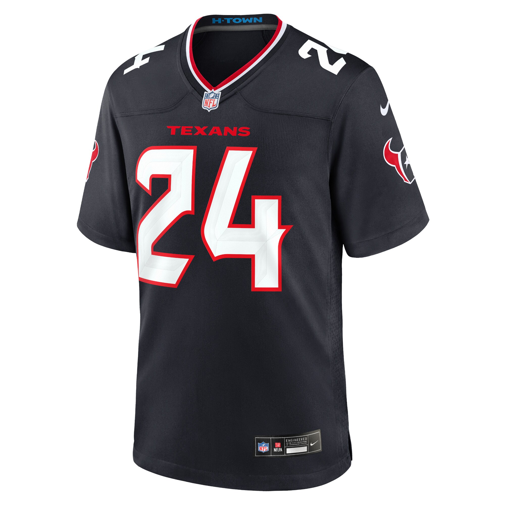 Derek Stingley Jr. Houston Texans Game Jersey - Navy
