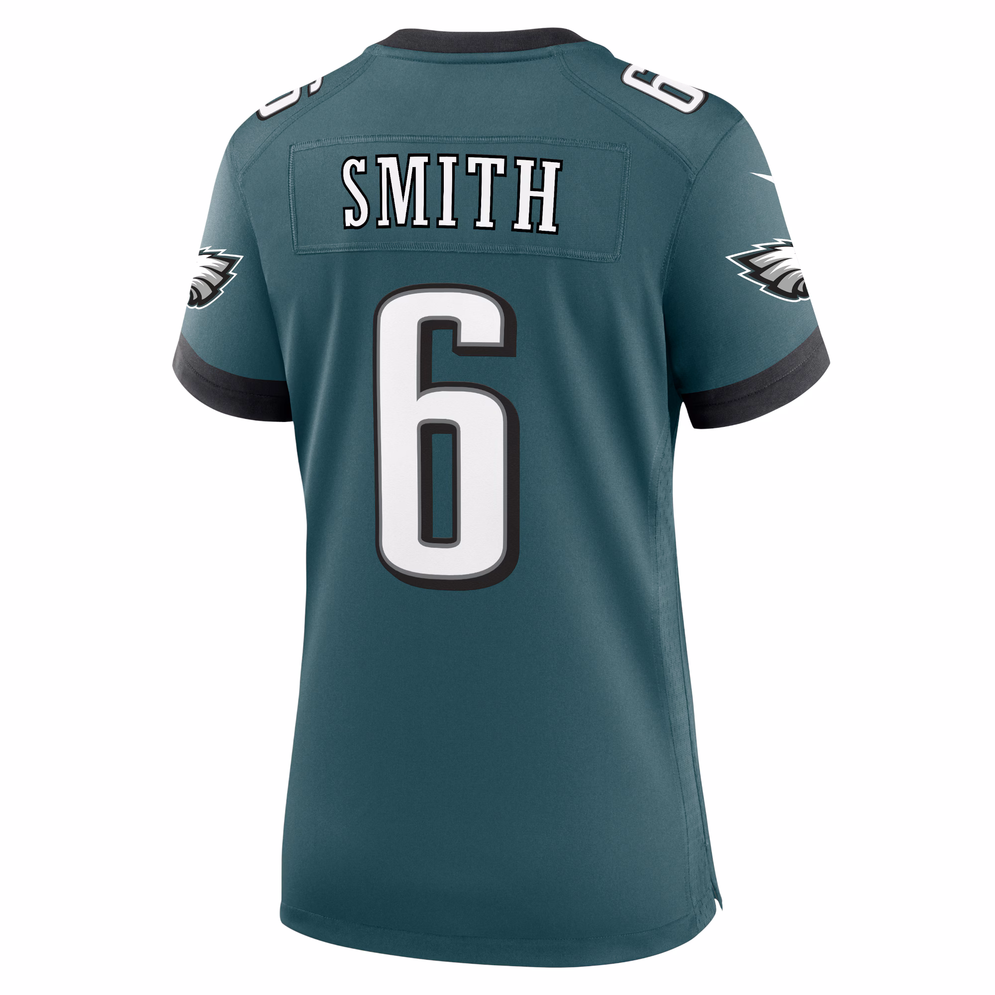 DeVonta Smith Philadelphia Eagles Women's Team Game Jersey - Midnight Green