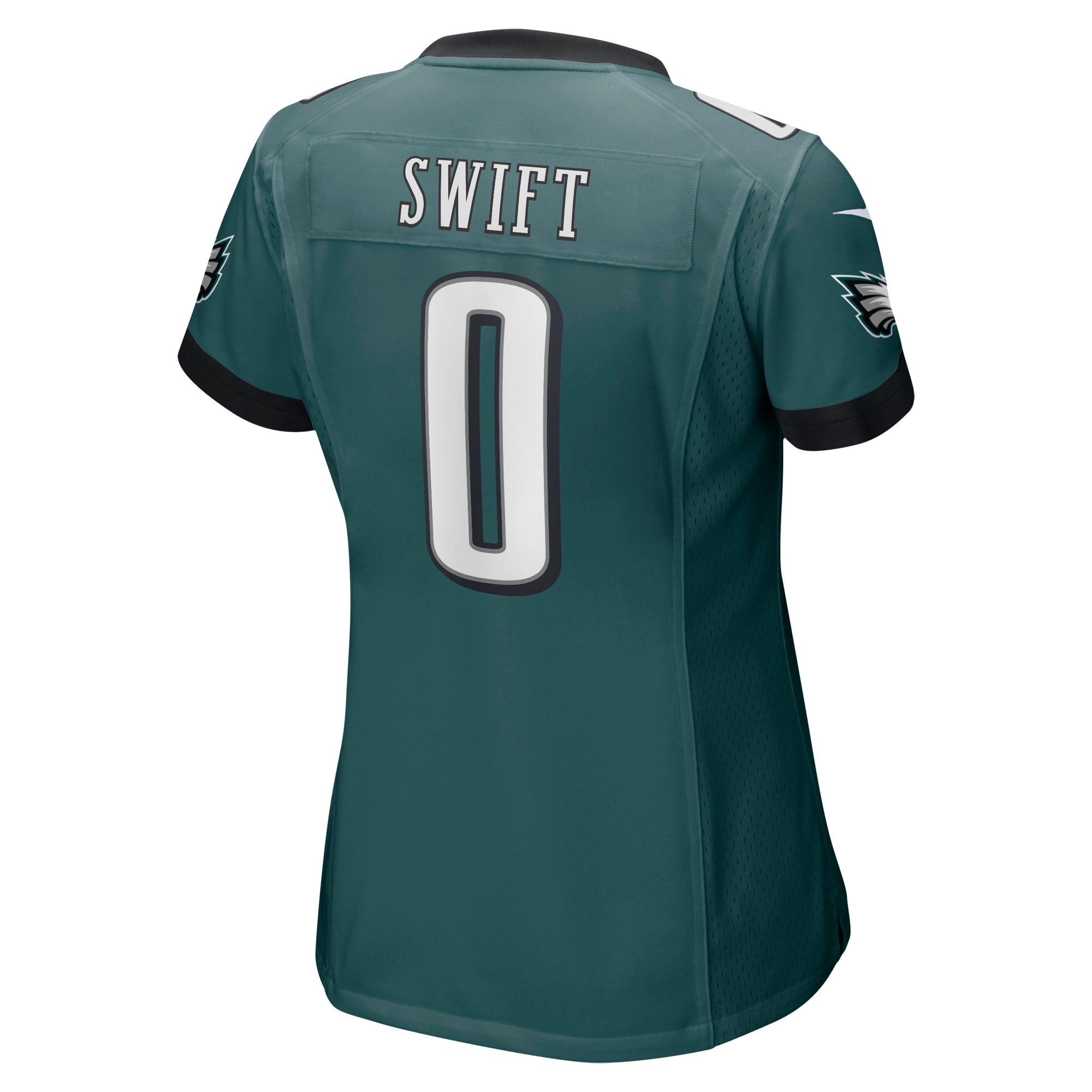 D'Andre Swift Philadelphia Eagles  Women's Game Player Jersey - Midnight Green