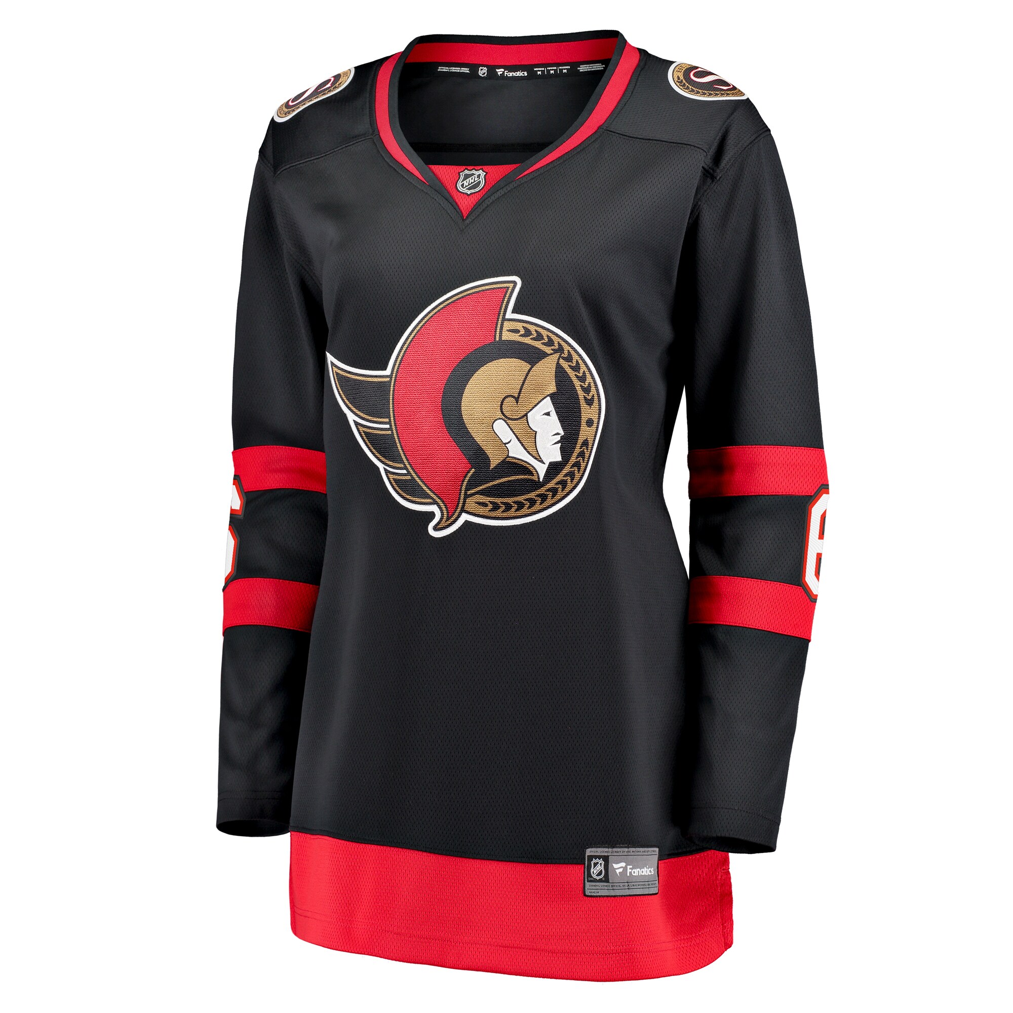 Jakob Chychrun Ottawa Senators Women's Home Breakaway Jersey - Black