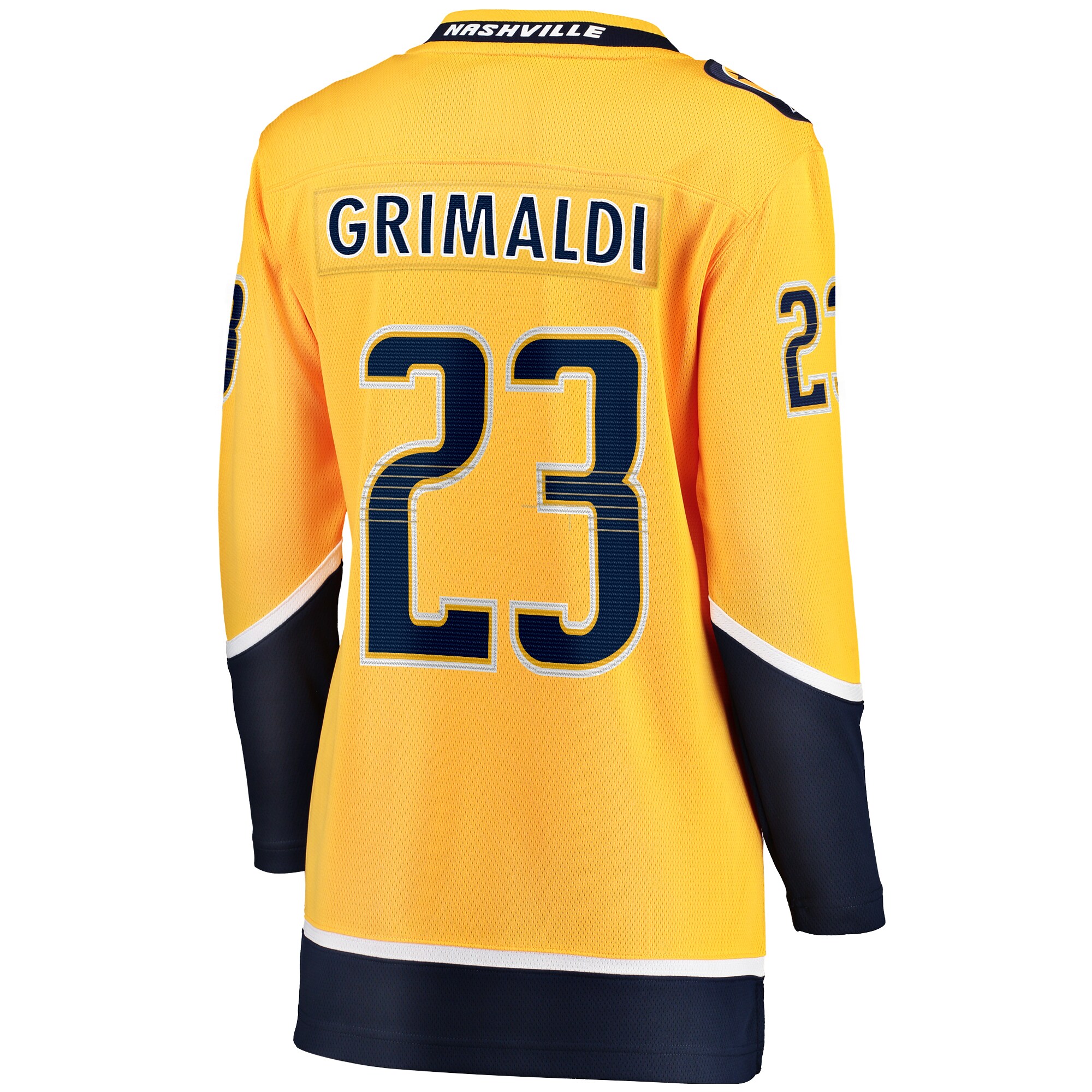 Rocco Grimaldi Nashville Predators Women's Home Breakaway Player Jersey - Gold