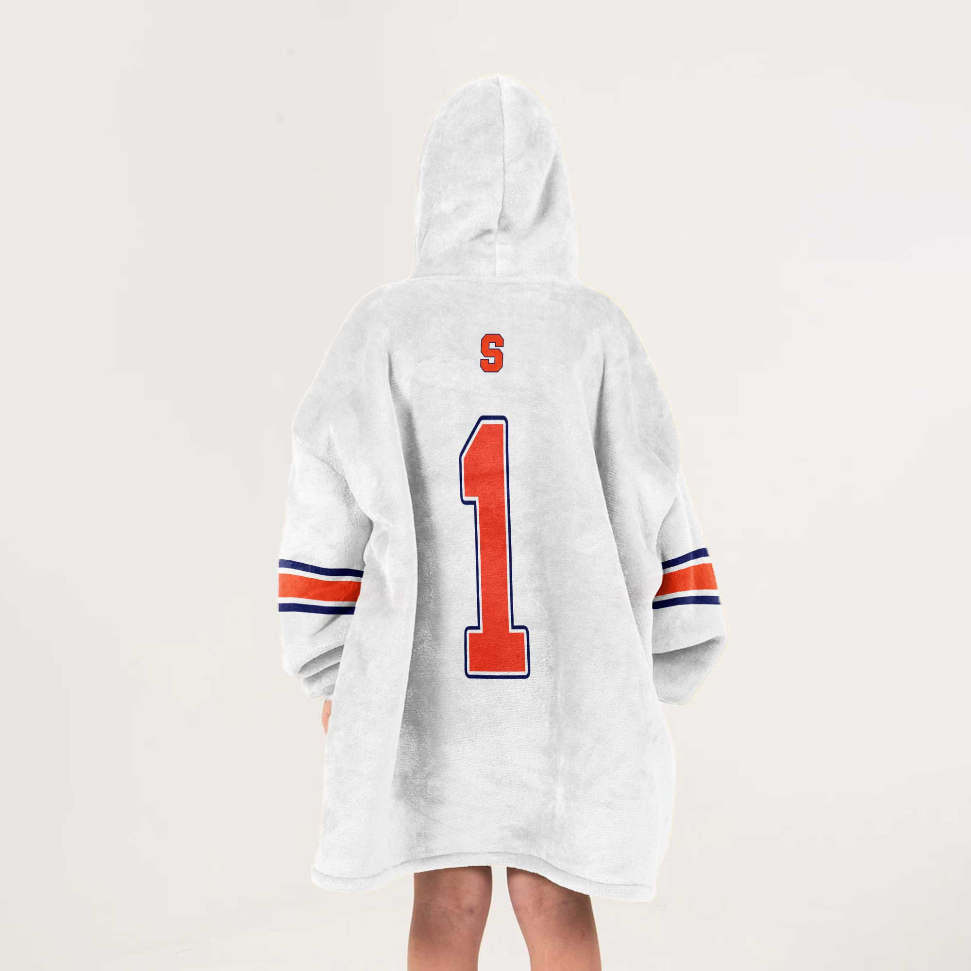 Kid #1 Syracuse Football Unisex Blanket Hoodie