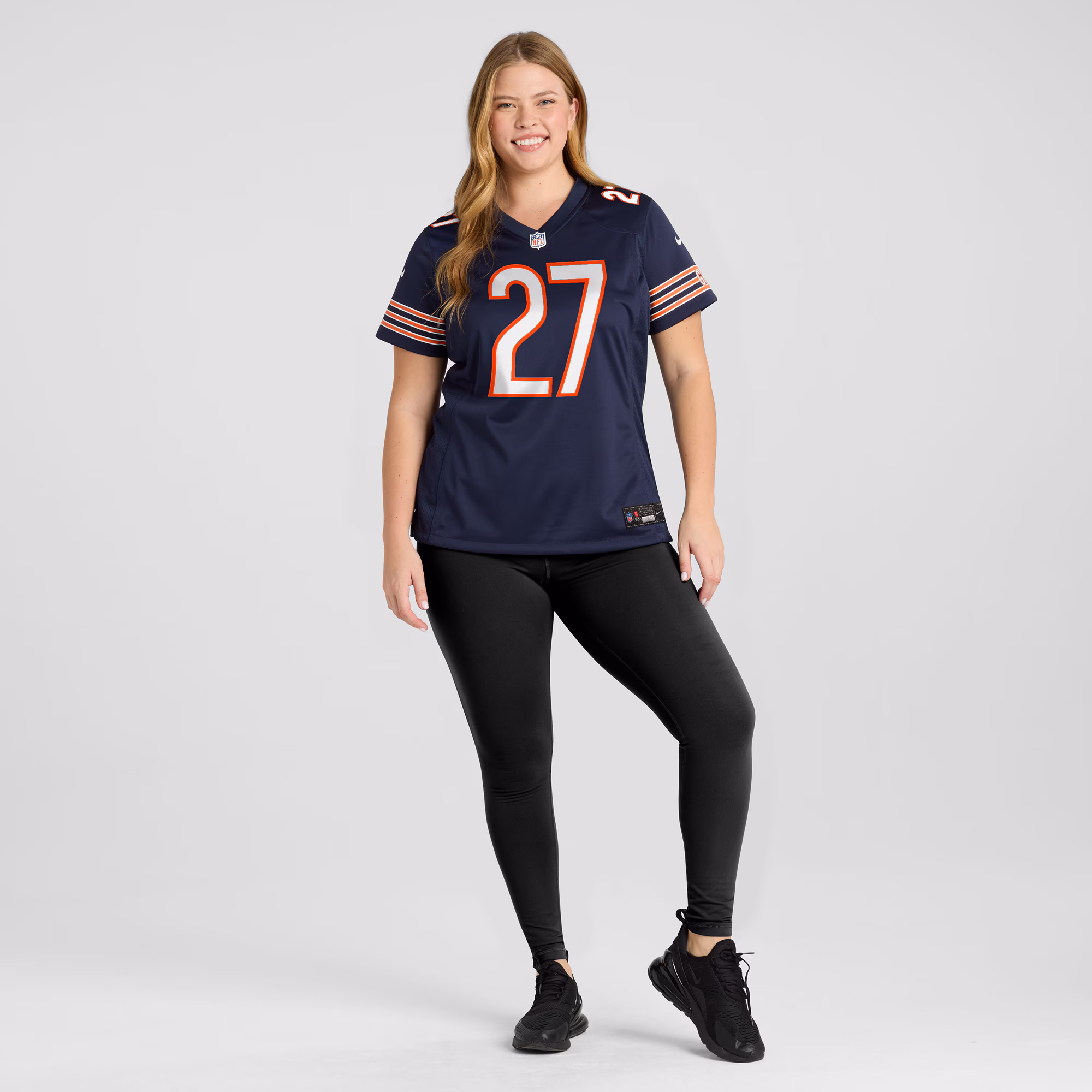 Greg Stroman Chicago Bears Women's Team Game Jersey -  Navy