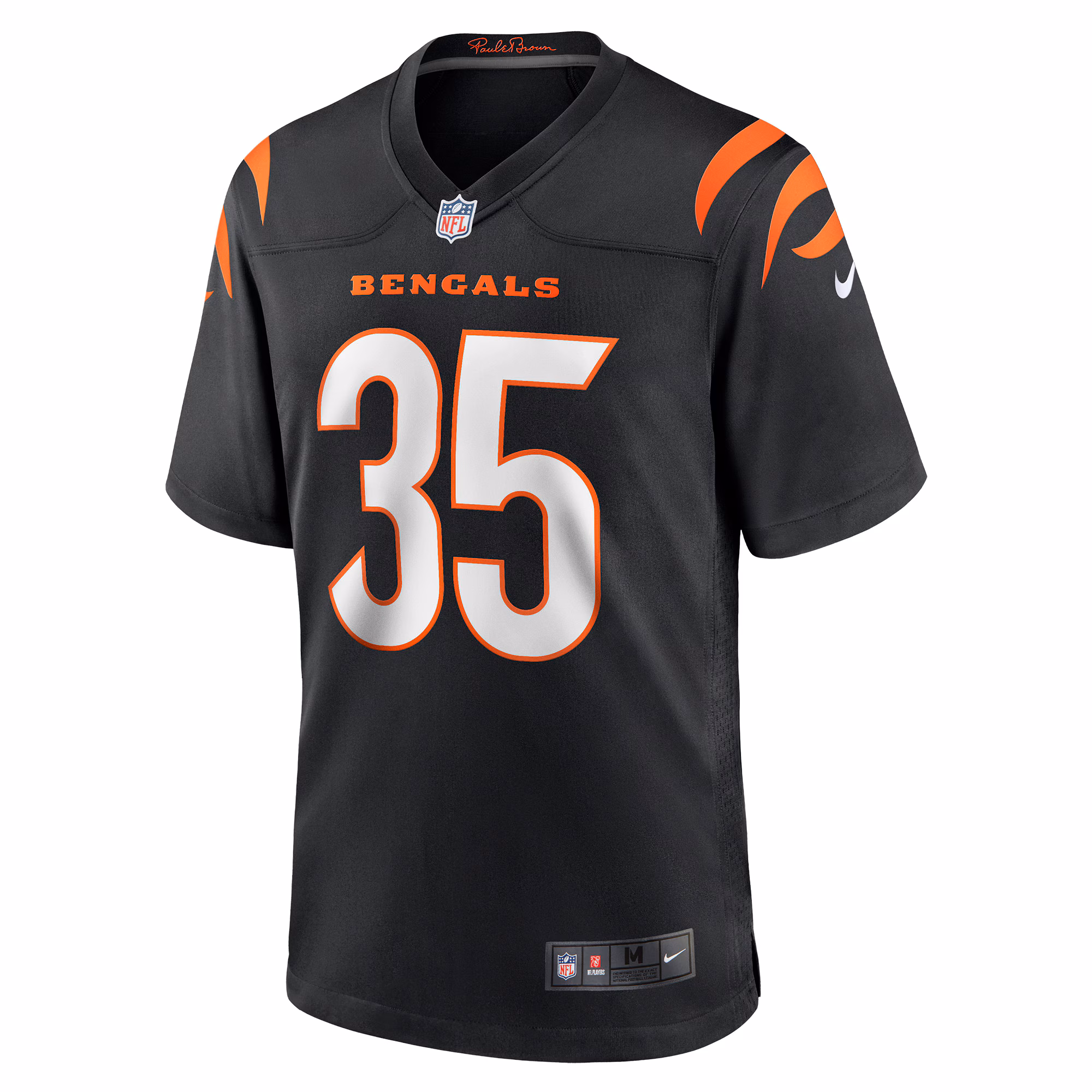 Jalen Davis Cincinnati Bengals Game Player Jersey - Black