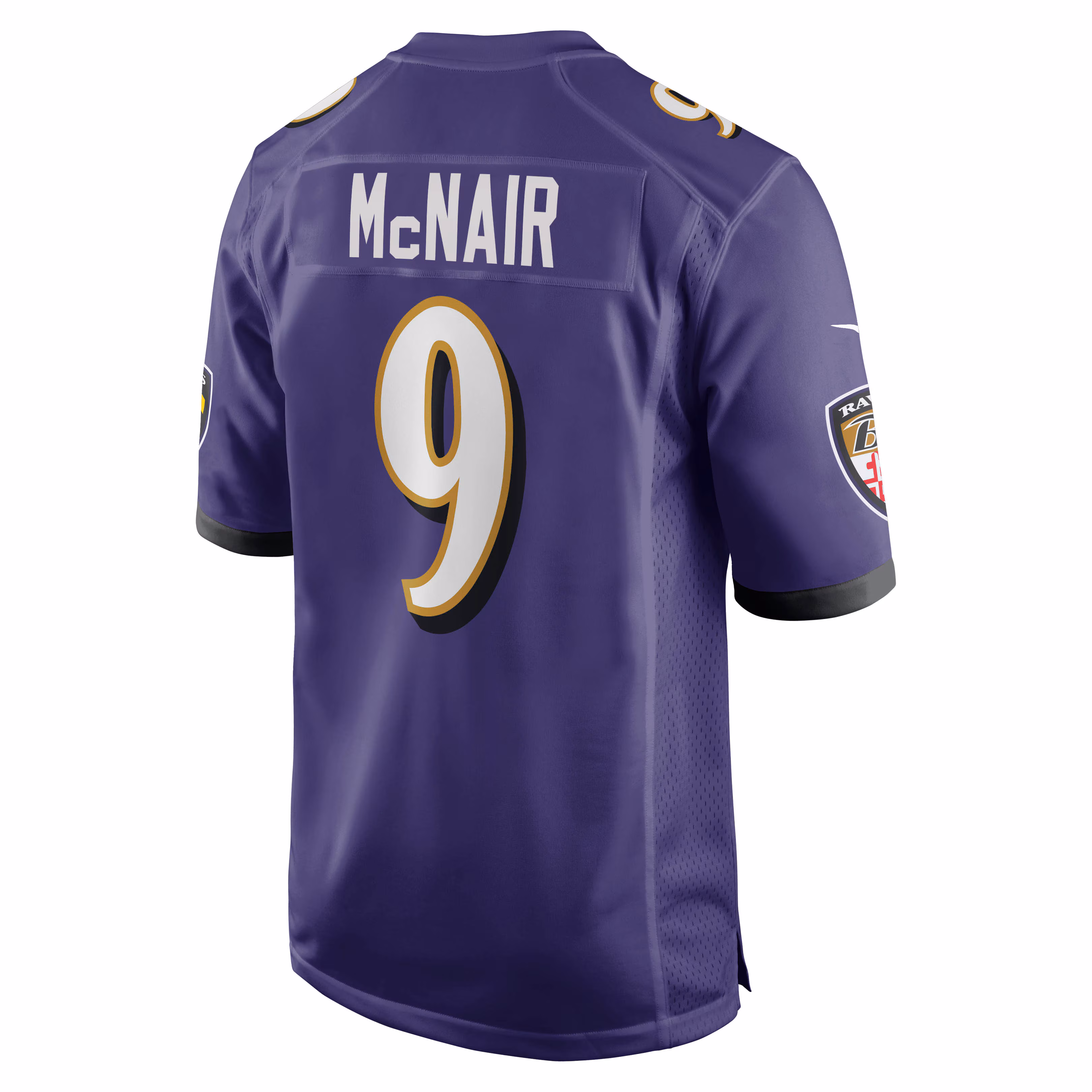 Steve McNair Baltimore Ravens Game Retired Player Jersey - Purple