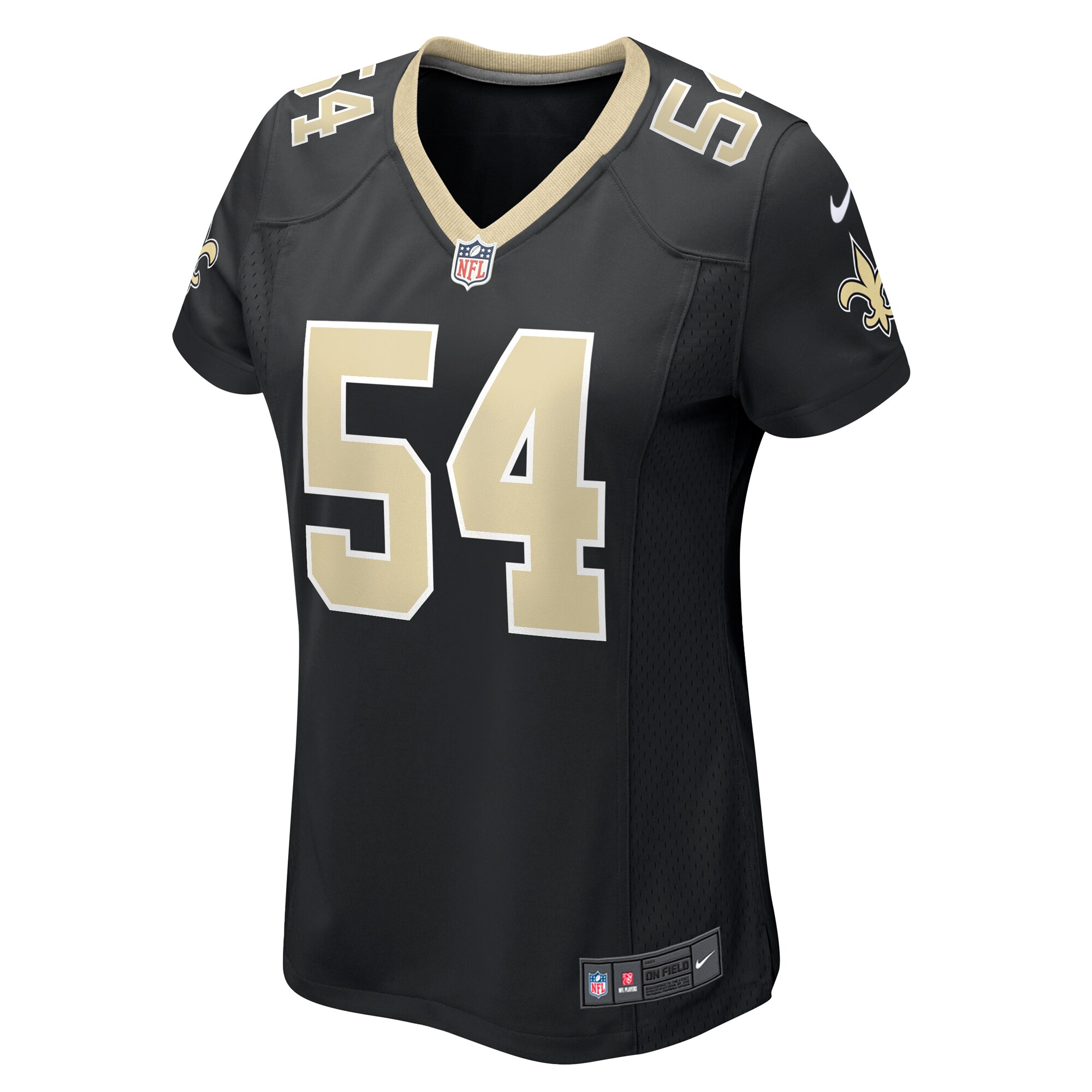 Jaylon Smith New Orleans Saints Women's Team Game Jersey -  Black