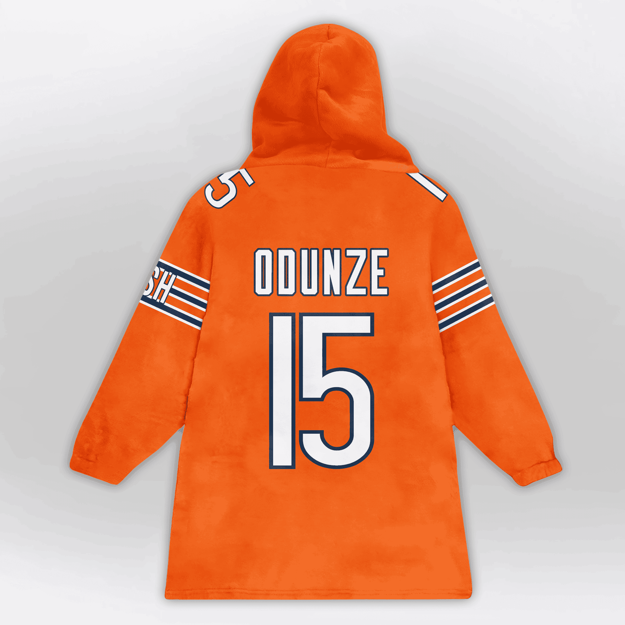 Kid 15 Chicago Football Unisex Blanket Hoodie