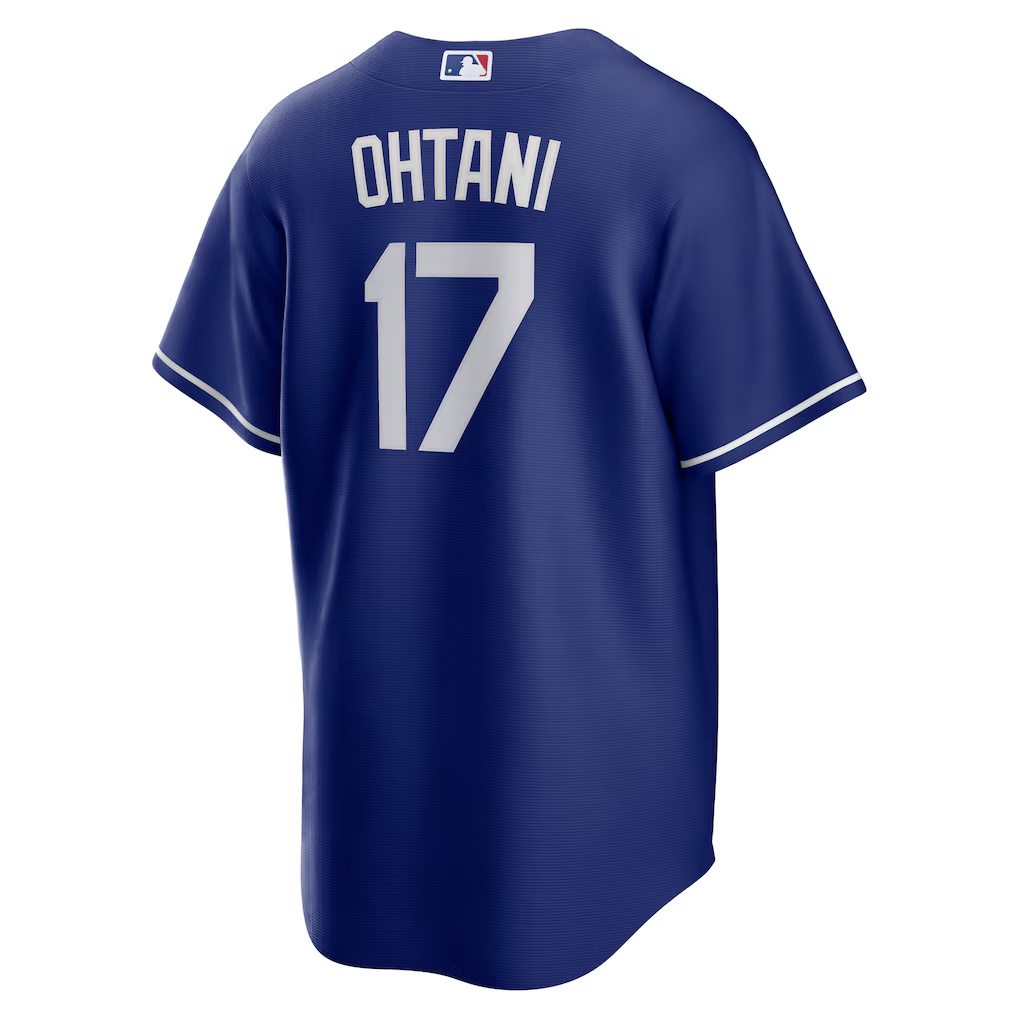 Shohei Ohtani #17 Los Angeles Dodgers 2025 World Series Alternate 2 Replica Jersey - Royal